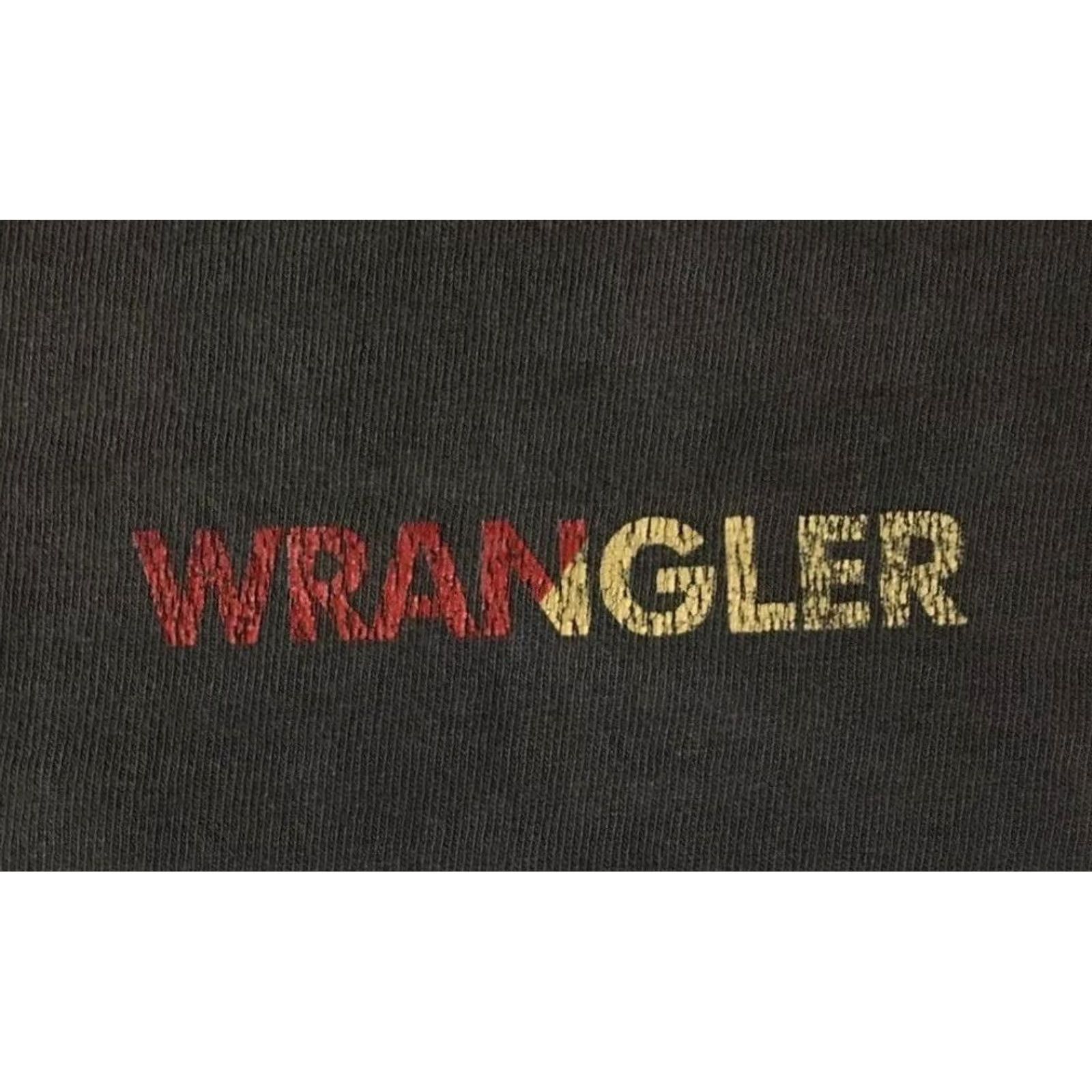 Wrangler VINTAGE Wrangler American Legend Shirt M Gray 90s Distressed Cowboy Punk Rock Rodeo USA Mens Size US M / EU 48-50 / 2 - 4 Thumbnail