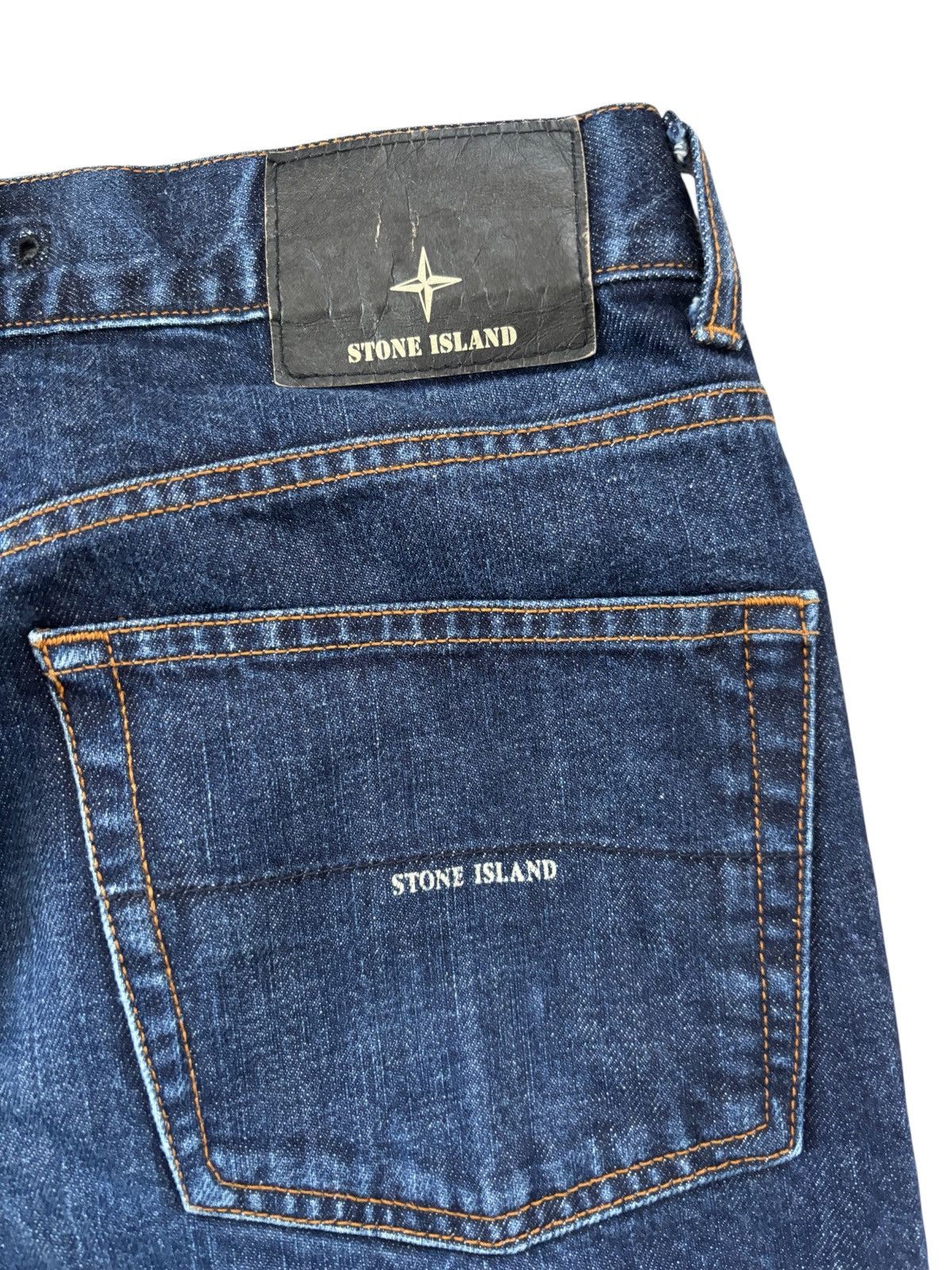 Stone Island Vintage Stone Island Denim Jeans Size US 33 - 5 Thumbnail