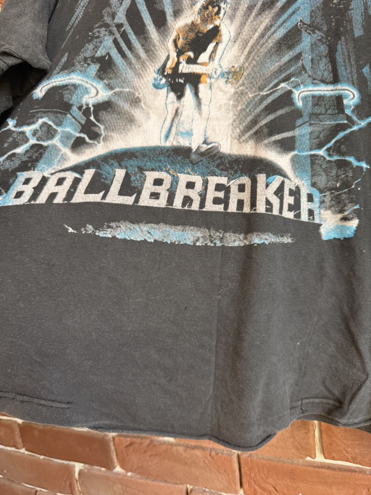 Vintage Vintage AC DC Ballbreaker 90s Rock Band Tour t shirt XL Blac Size US XL / EU 56 / 4 - 8 Thumbnail