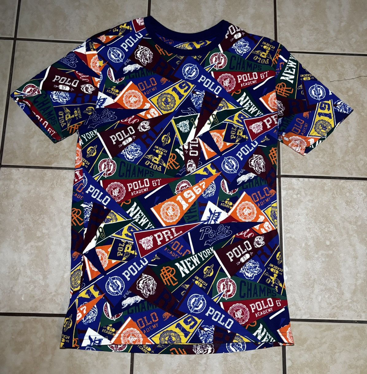 Polo Ralph Lauren Polo Ralph Lauren multi-coloured streetwear tee Size US M / EU 48-50 / 2 - 1 Preview
