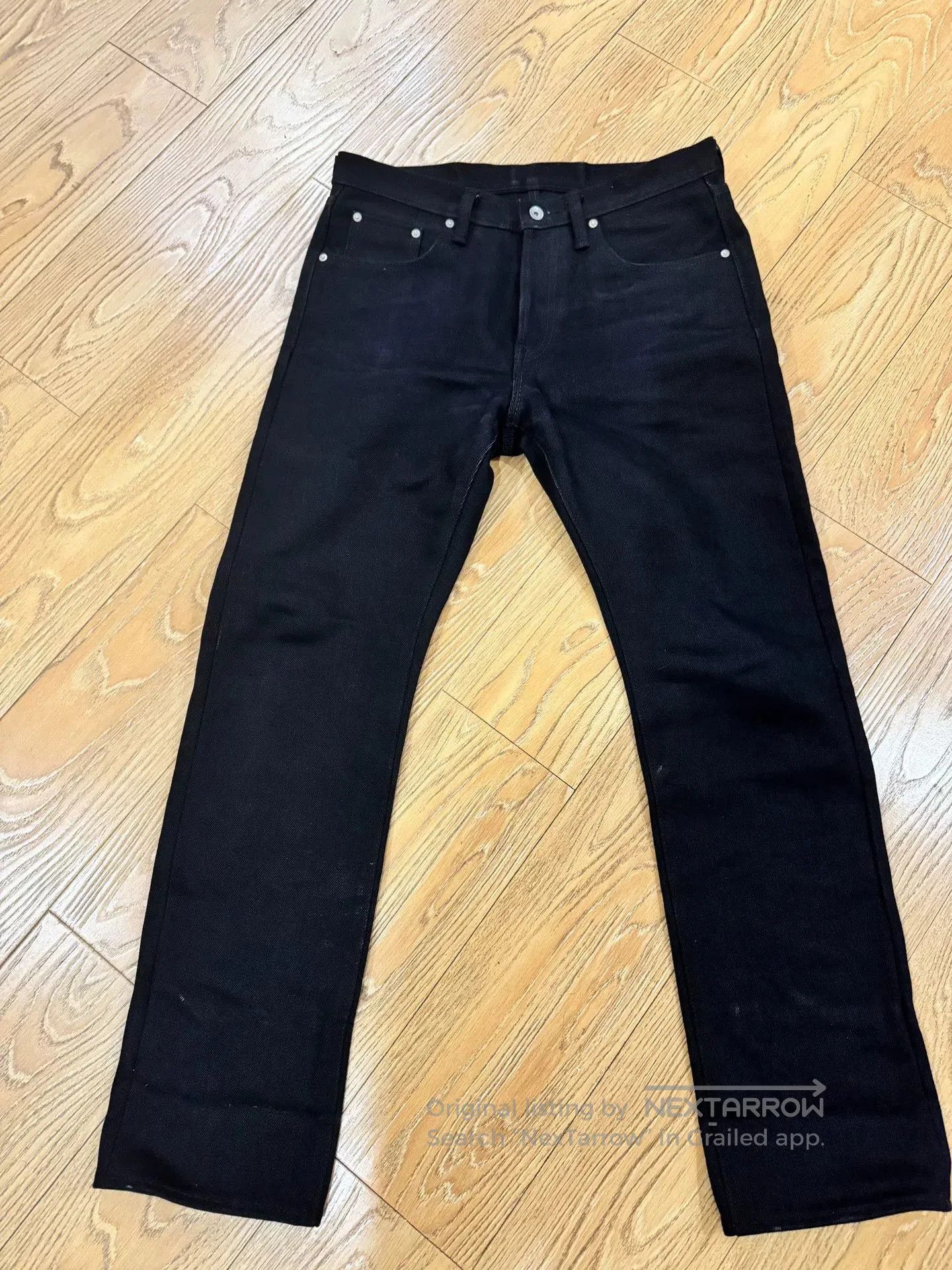 Iron Heart Rare Iron Heart Black Denim Pants. Size US 36 / EU 52 - 2 Thumbnail