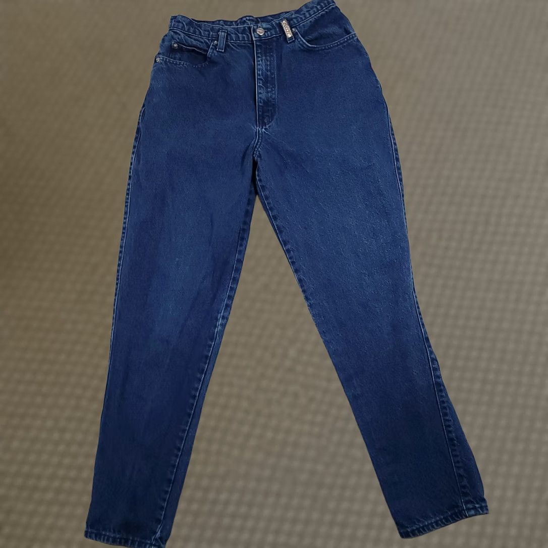 Vintage VINTAGE Sasson Jeans Blue High Waist Tapered Leg 11/12 28X29 USA Made Womens Men’s? Size 32" / US 10 / IT 46 - 1 Thumbnail