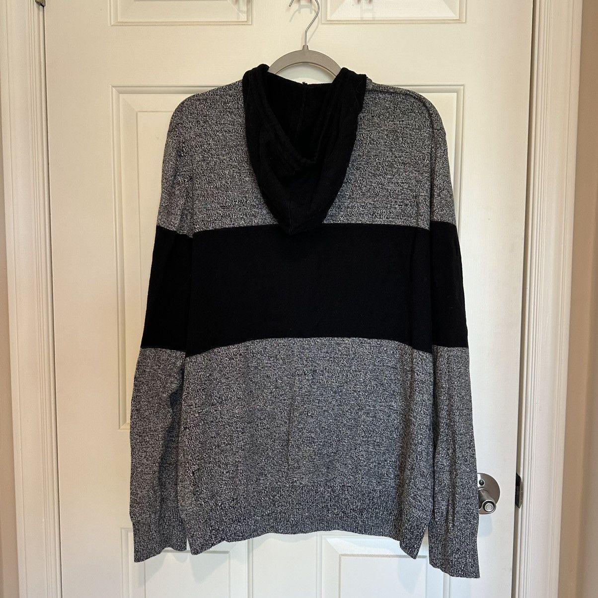 CPO CPO Provisions Cotton Knit Button Neck Hoodie Sweatshirt Size US L / EU 52-54 / 3 - 4 Thumbnail