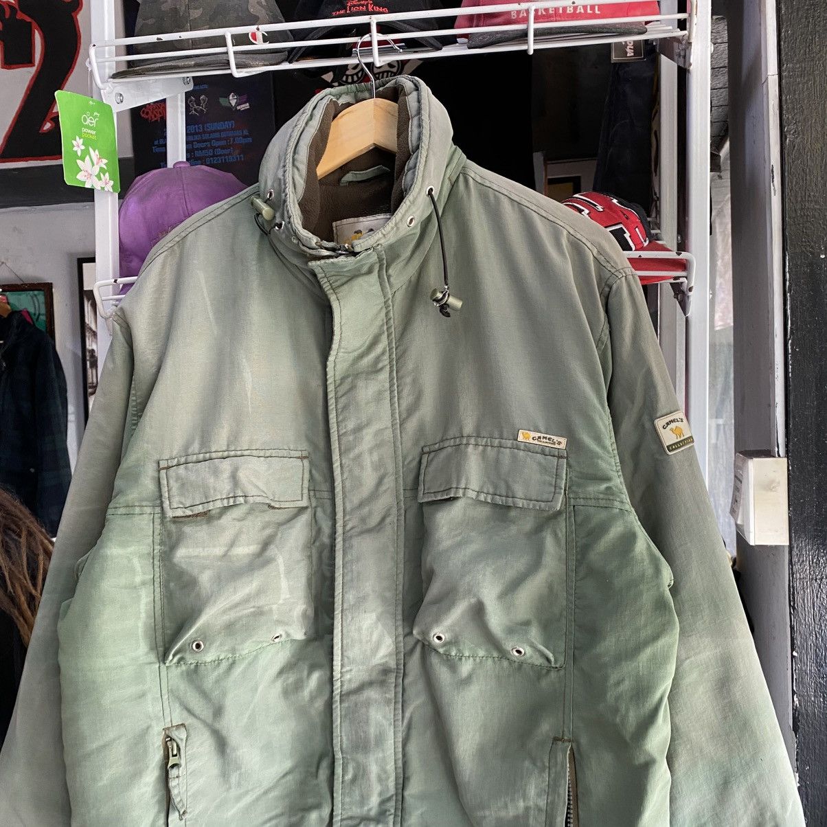 Camel Vintage Camel’s Collection Utility Jackets Distressed Size US L / EU 52-54 / 3 - 4 Thumbnail