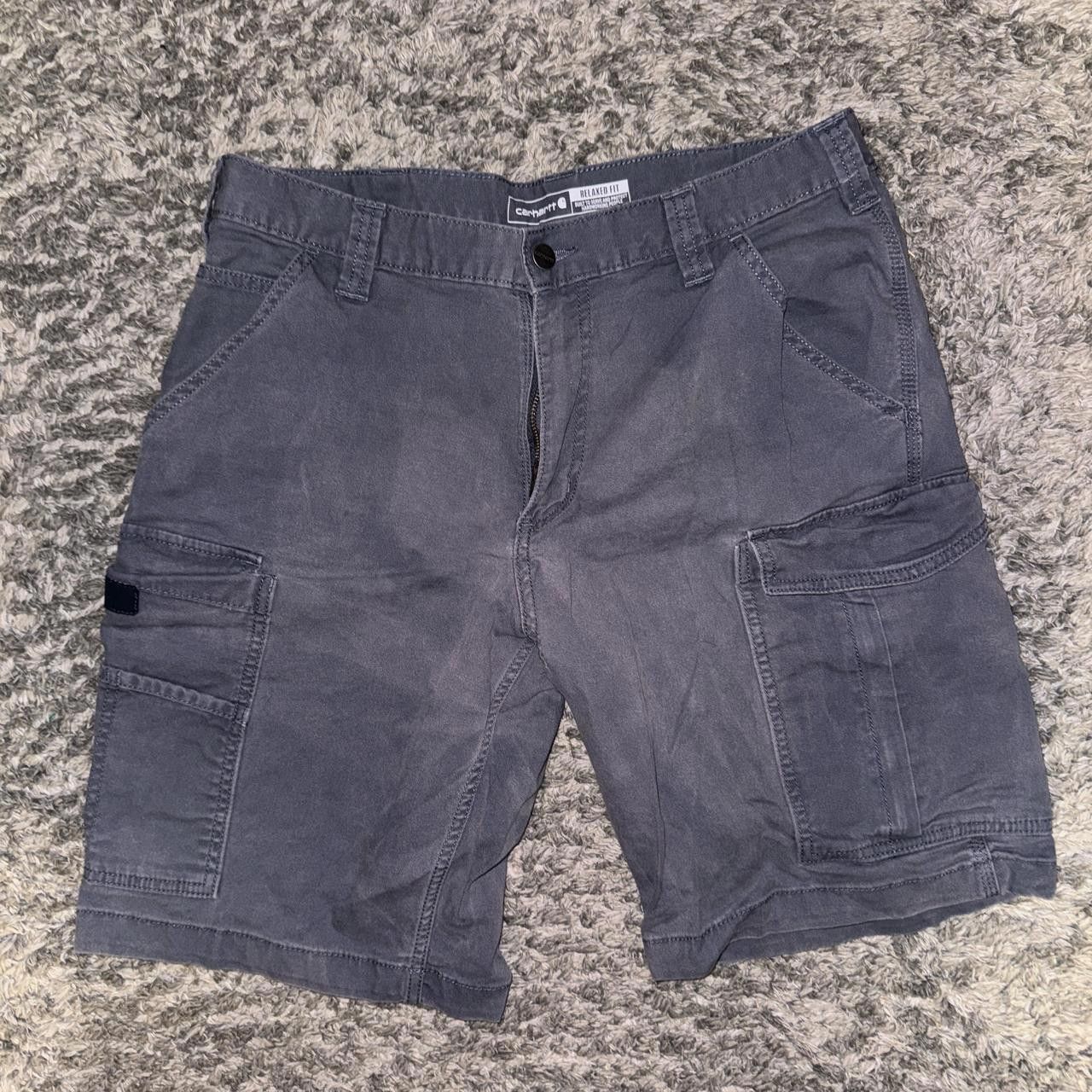 Carhartt Carhartt Men's Grey Shorts Size US 34 / EU 50 - 2 Thumbnail
