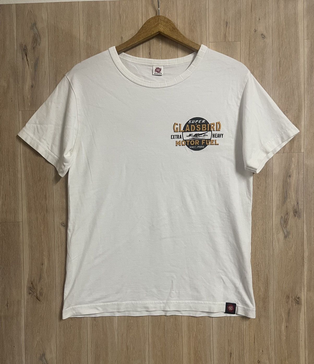 The Flat Head The Flat Head MWS Racing Oil T shirt M Made in Japan Size US M / EU 48-50 / 2 - 1 Thumbnail