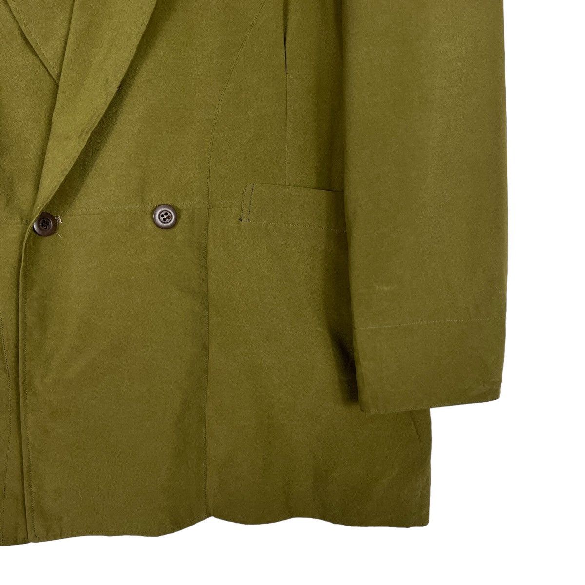 Issey Miyake 🔥 TETE HOMME par KATOH KAZUTAKA DOUBLE BREAST LAZER JACKET Size US L / EU 52-54 / 3 - 5 Thumbnail