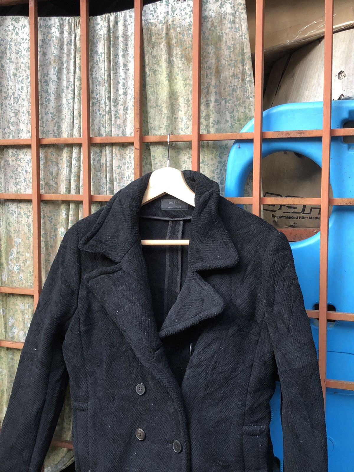Designer × Homme + Femme La 00443 France Homme PeaCoat Jacket Women Size S / US 4 / IT 40 - 3 Thumbnail