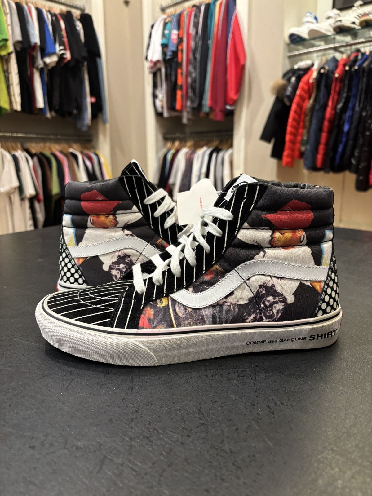 Supreme × Vans Vans X CDG X Supreme High Top Sneaker Size US 8 / EU 41 - 1 Thumbnail