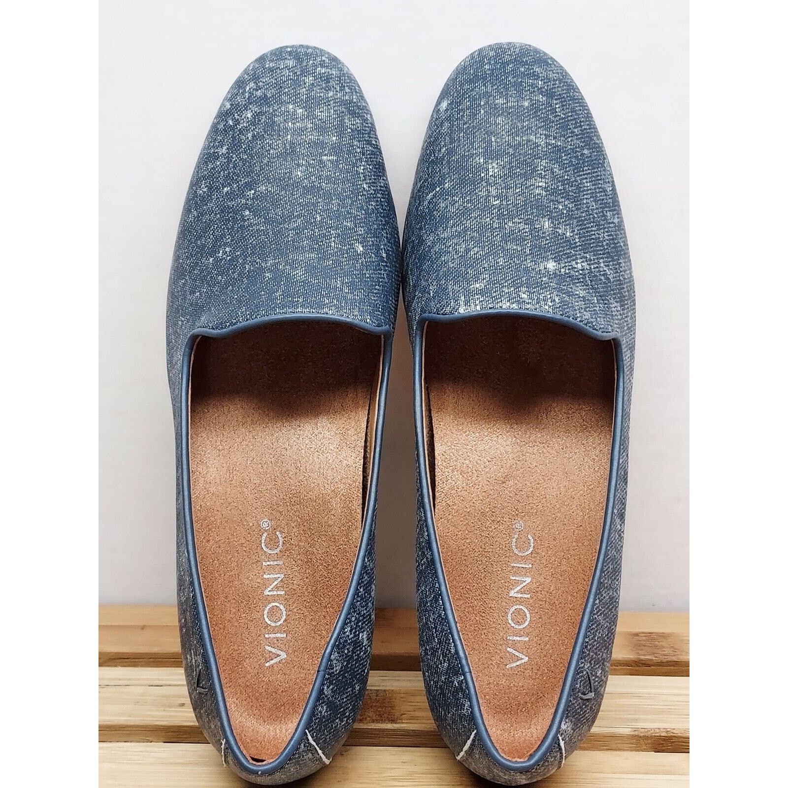 Vionic Vionic Womens | Blue | Willa II Denim Slip On Loafer Size 7 Size US 7 / IT 37 - 7 Thumbnail