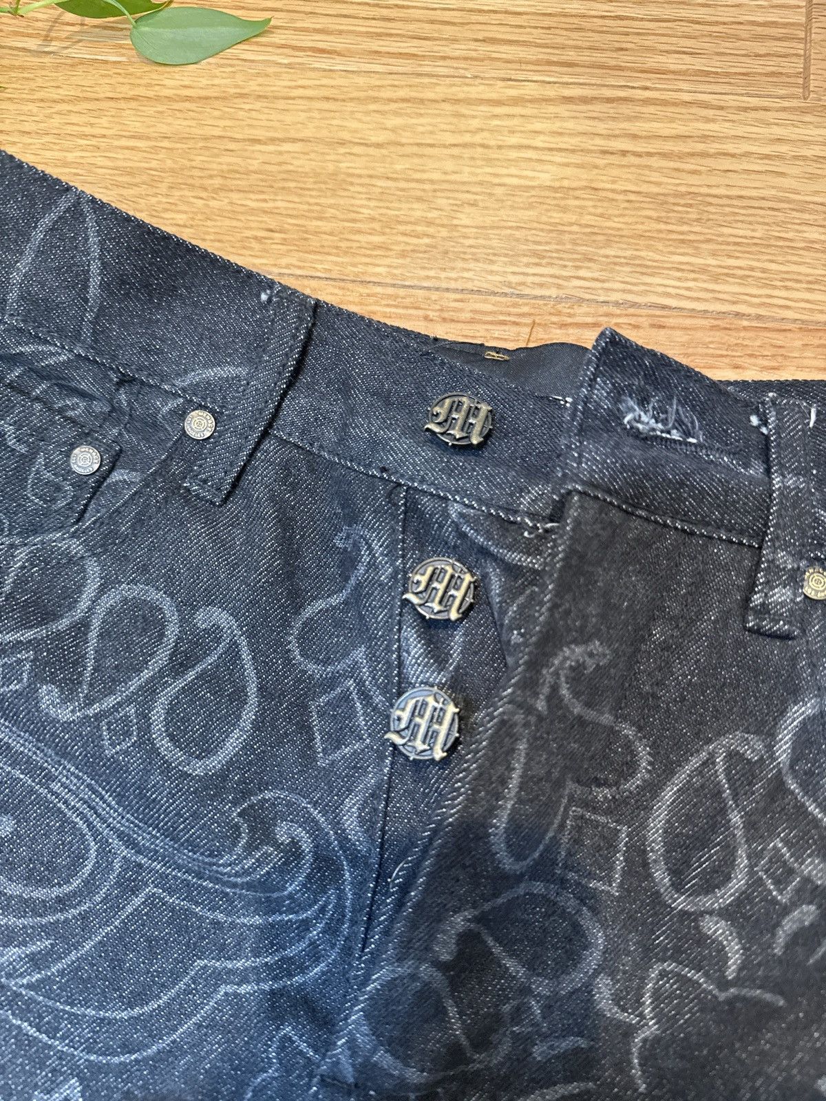 Menace Menace LA paisley denim Size US 28 / EU 44 - 3 Thumbnail