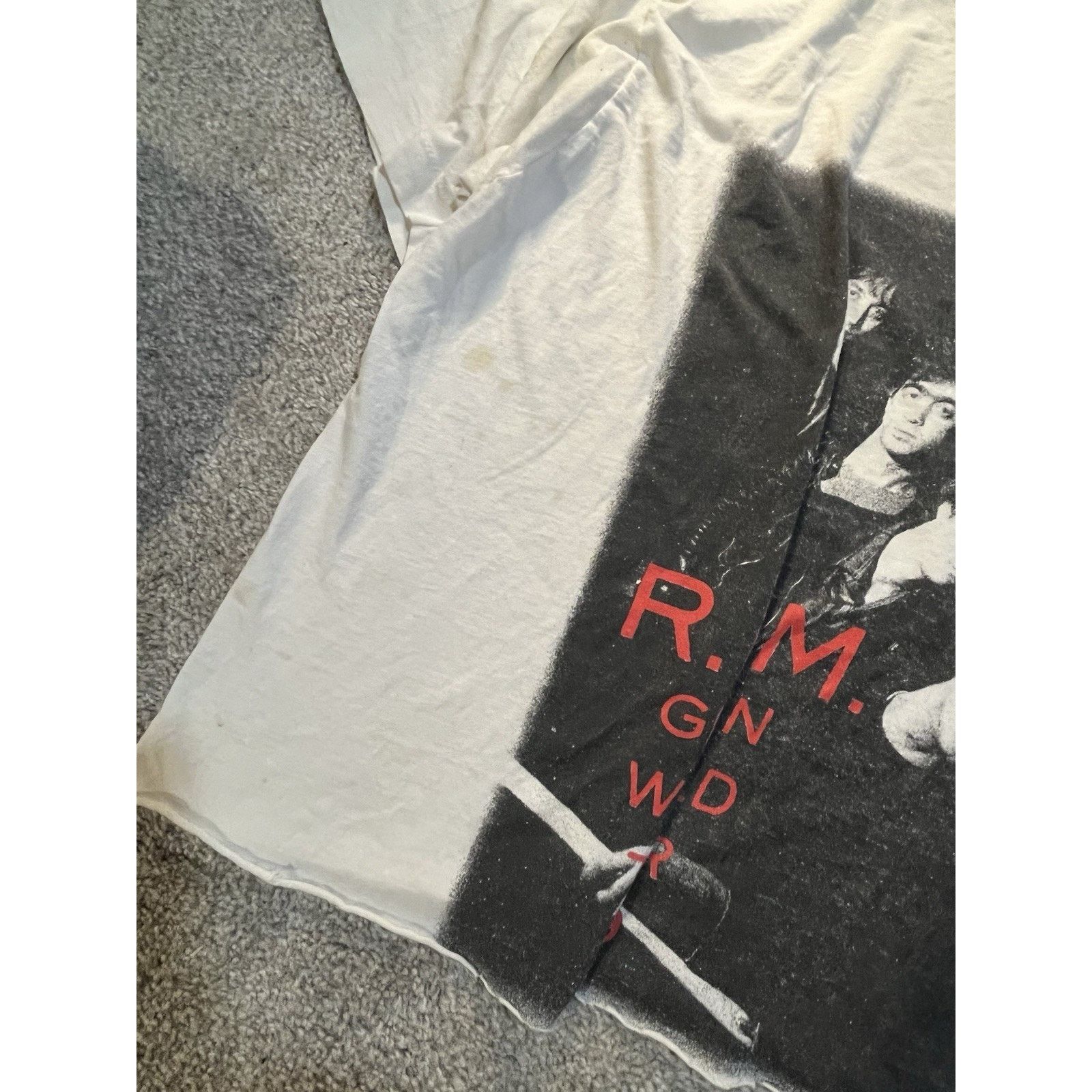 Giant 1989 R.E.M. tshirt Green World Tour band super rare L/XL Size US L / EU 52-54 / 3 - 4 Thumbnail
