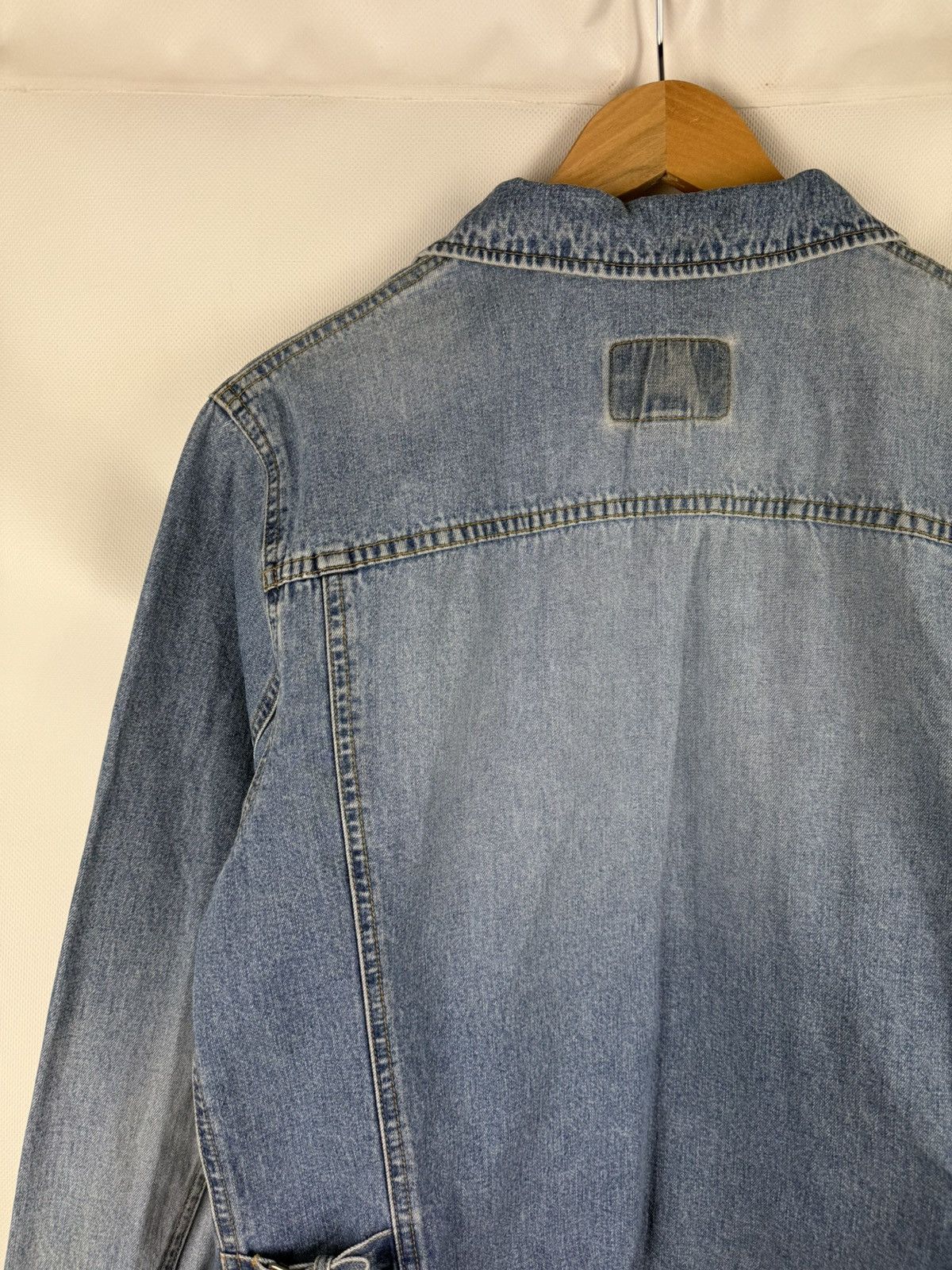 Ralph Lauren Ralph Lauren Jeans Co Vintage Denim Full Zip Western Jacket Size L / US 10 / IT 46 - 19 Thumbnail