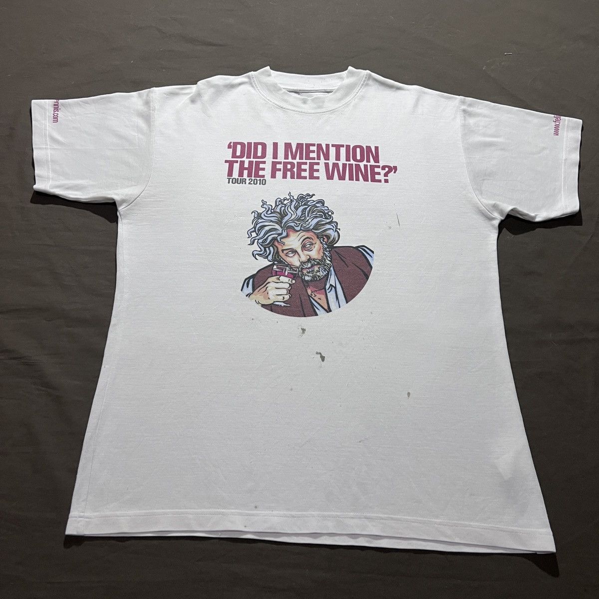 Vintage Vintage Y2K Felix Dennis Publisher poet Tour Promo Tee Size US L / EU 52-54 / 3 - 2 Thumbnail