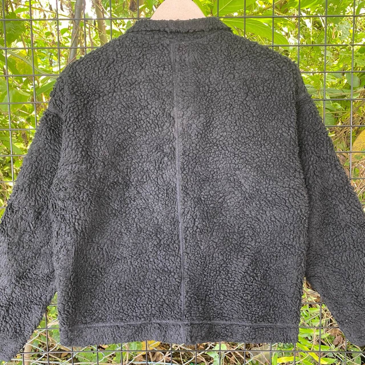 Japanese Brand Vtg Police Newyork Patchwork Deep Pile Fleece Zipper Jacket Size US XS / EU 42 / 0 - 9 Thumbnail