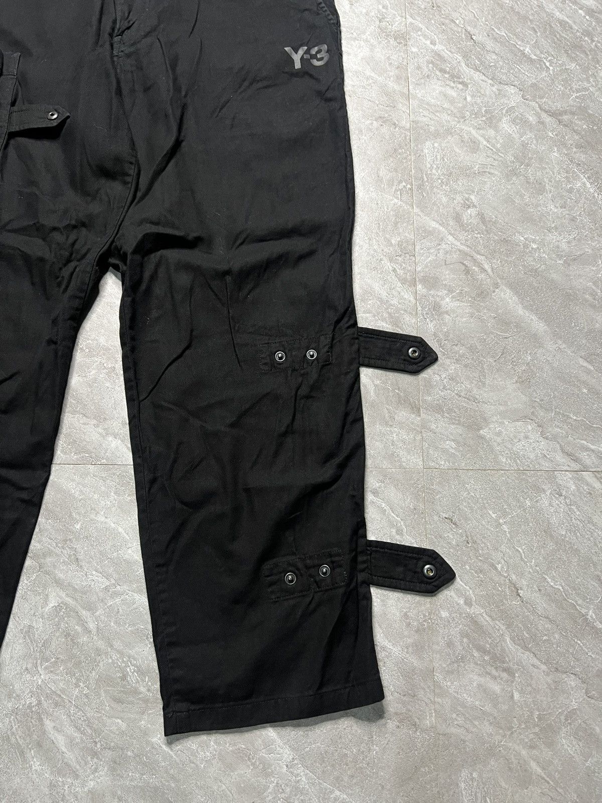 Y-3 Adidas x Y-3 Utility Single Cargo Pocket Pants Size US 30 / EU 46 - 4 Thumbnail