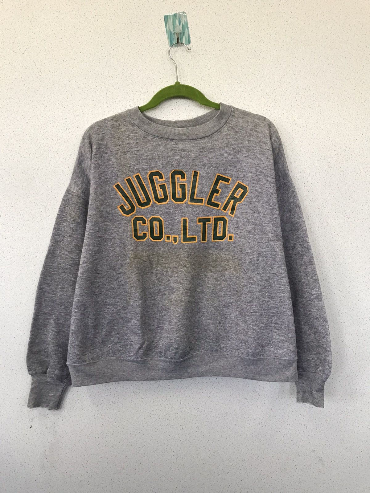 Japanese Brand Vintage 90’ 🔥 Health Knit Juggler Co.Ltd Sweatshirt Size US L / EU 52-54 / 3 - 2 Thumbnail