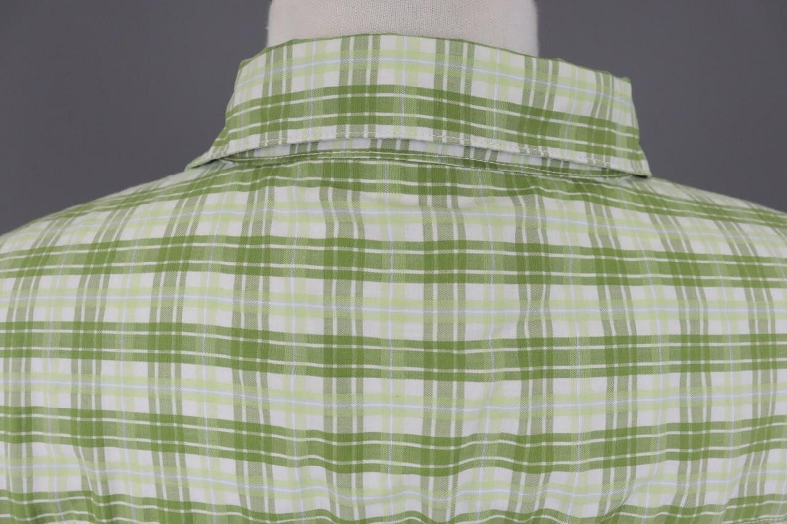 Fjallraven Men's Fjall Raven Green Check Hiking Blouse Shirt Size XL Size US XL / EU 56 / 4 - 11 Thumbnail