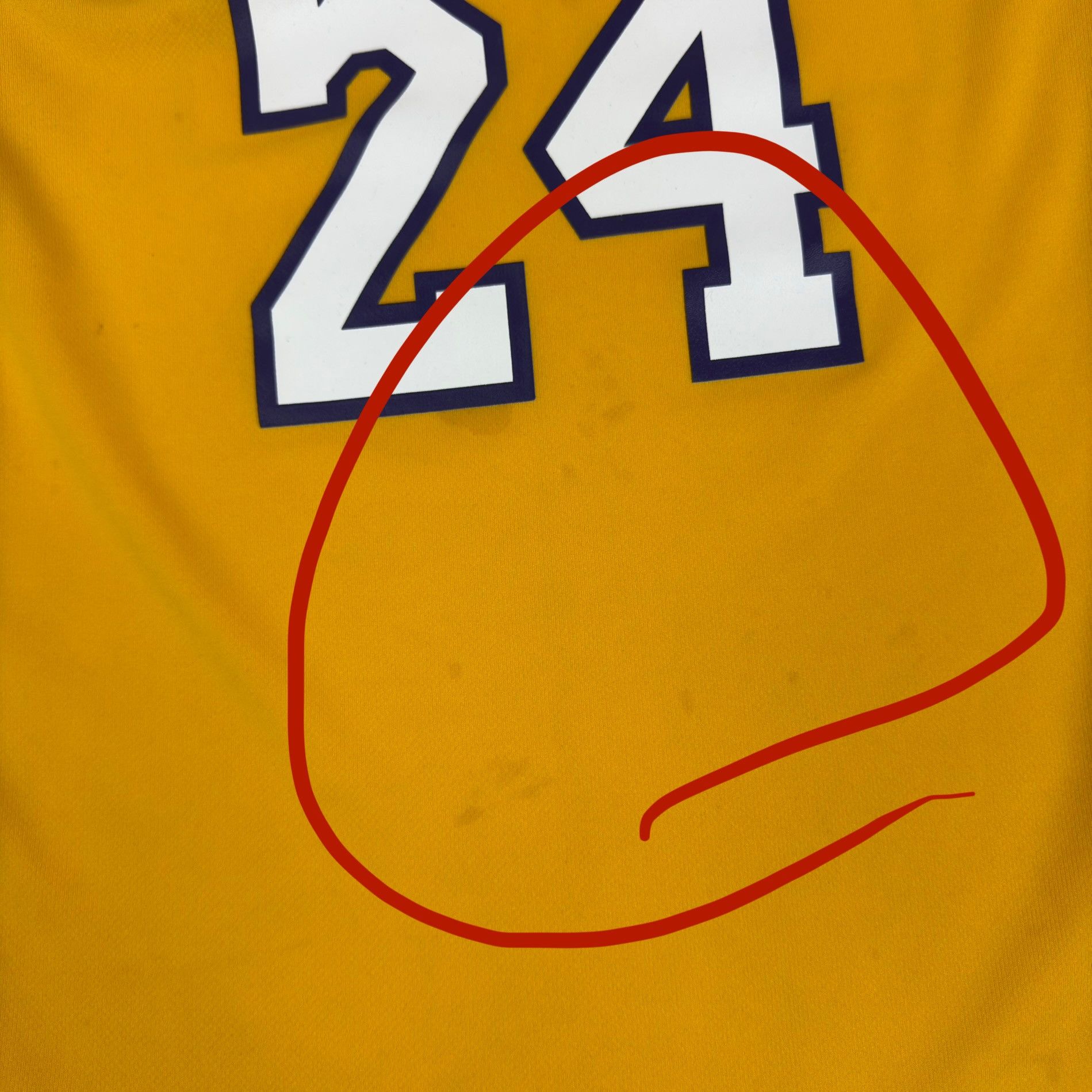 Adidas Adidas Men's NBA Kobe Bryant# 24 Los Angeles Lakers Jersey S Size US S / EU 44-46 / 1 - 6 Thumbnail