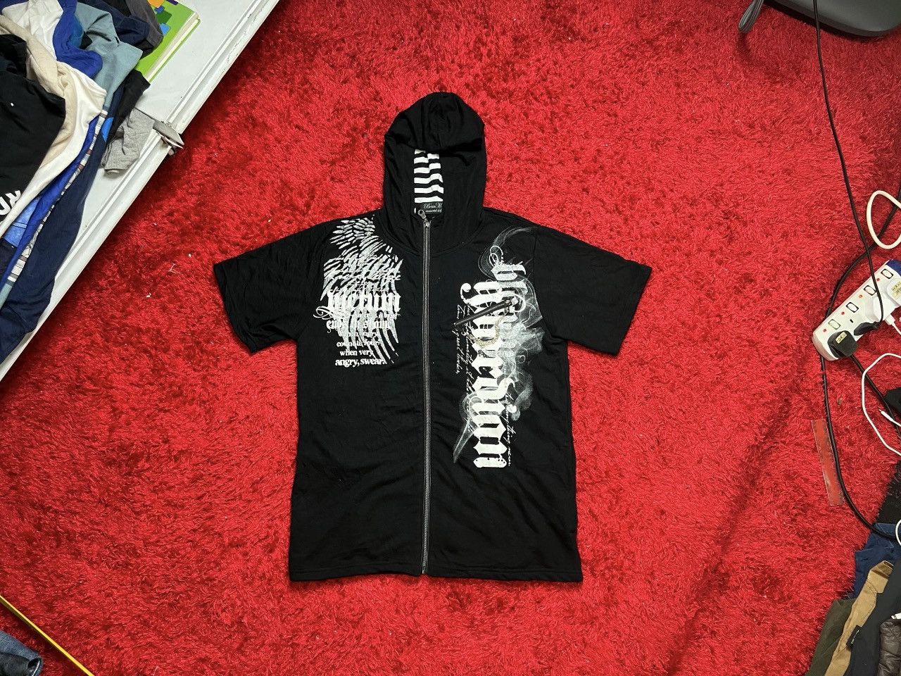 Japanese Brand Beaumere Immortal Design Gothic Tshirt Hoodie Size US L / EU 52-54 / 3 - 1 Thumbnail