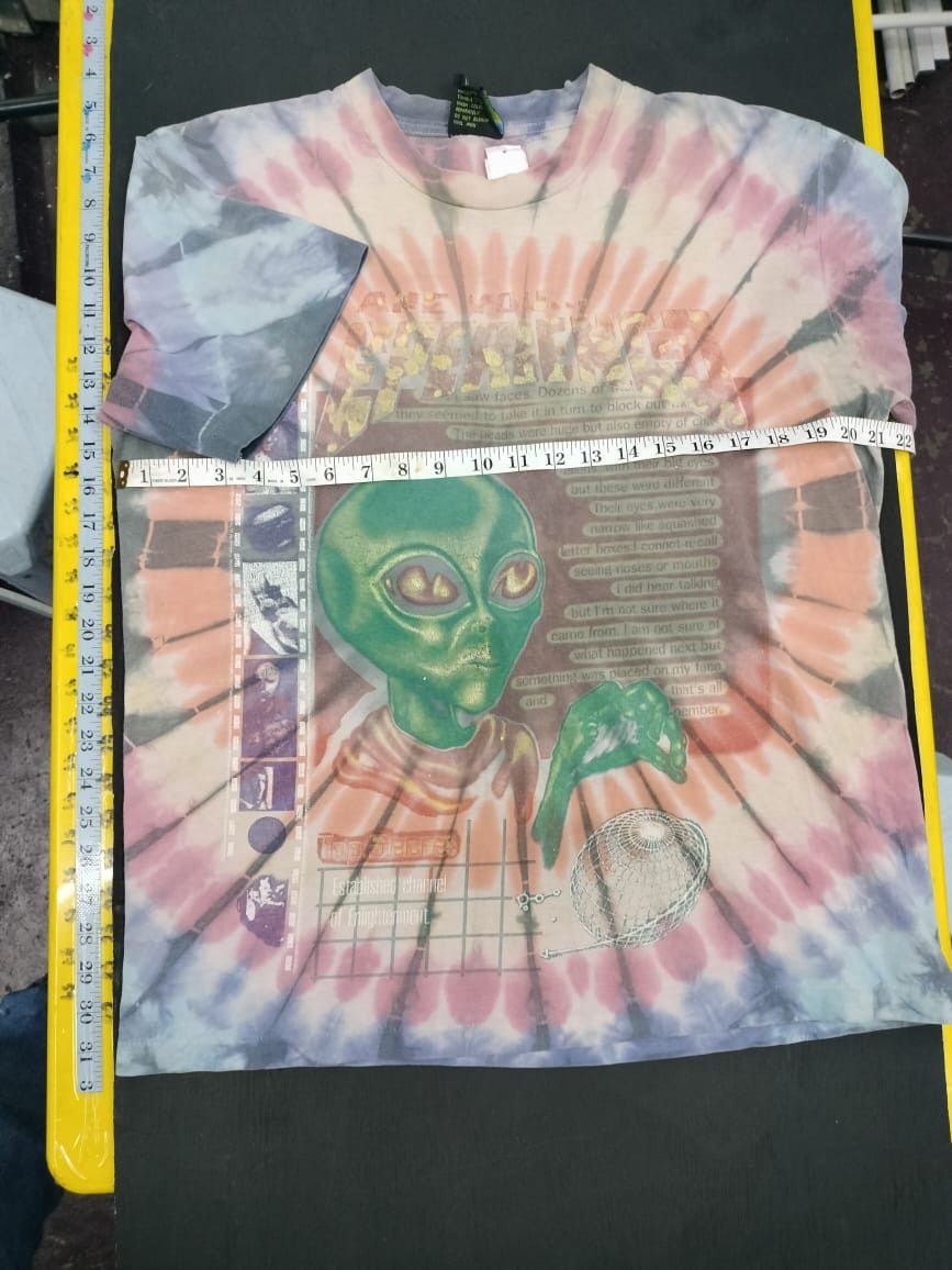 Vintage Vintage Alien World Full Print Dye Tee Single Stich Size US L / EU 52-54 / 3 - 5 Thumbnail