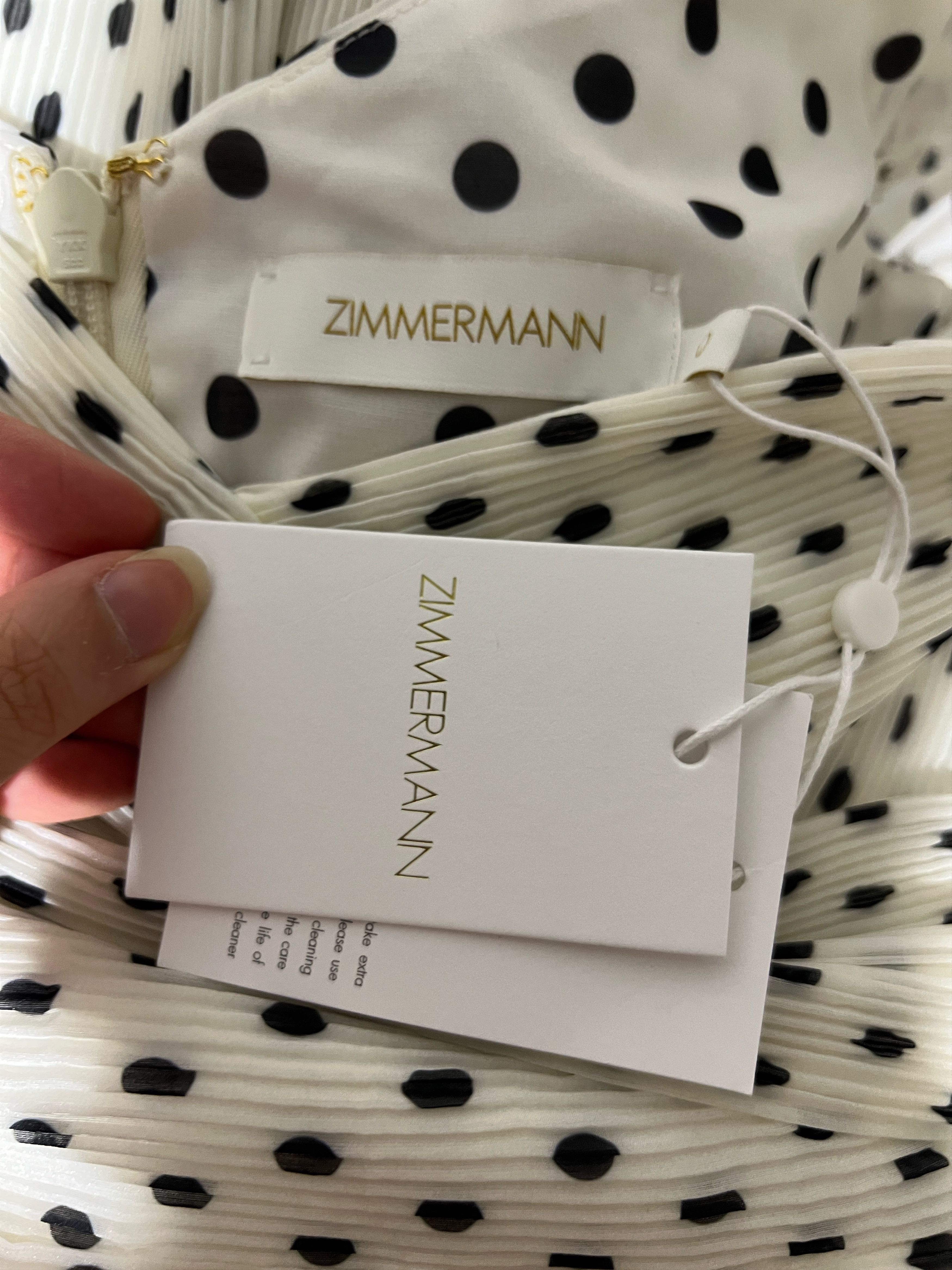 Zimmermann Pleated Mini Dress Size S / US 4 / IT 40 - 8 Thumbnail