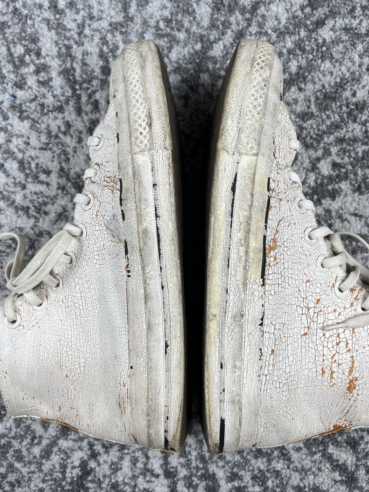 Converse × Maison Margiela Maison Margiela Painted Converse Chuck Taylor All Star Hi Size US 8 / EU 41 - 8 Thumbnail