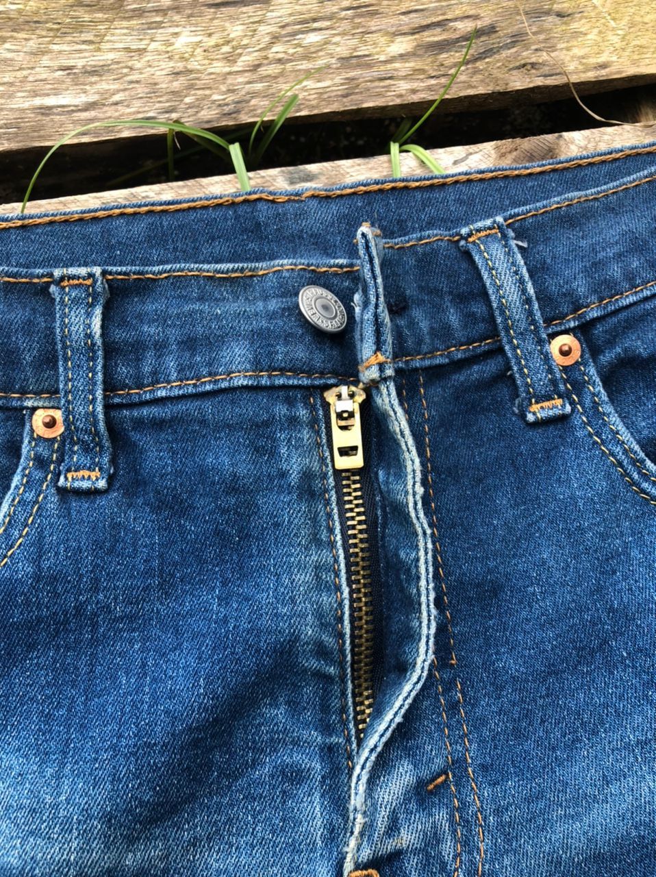 Levi's × Vintage Vintage Levi's 502 Denim Jeans Distressed Size US 31 - 6 Thumbnail