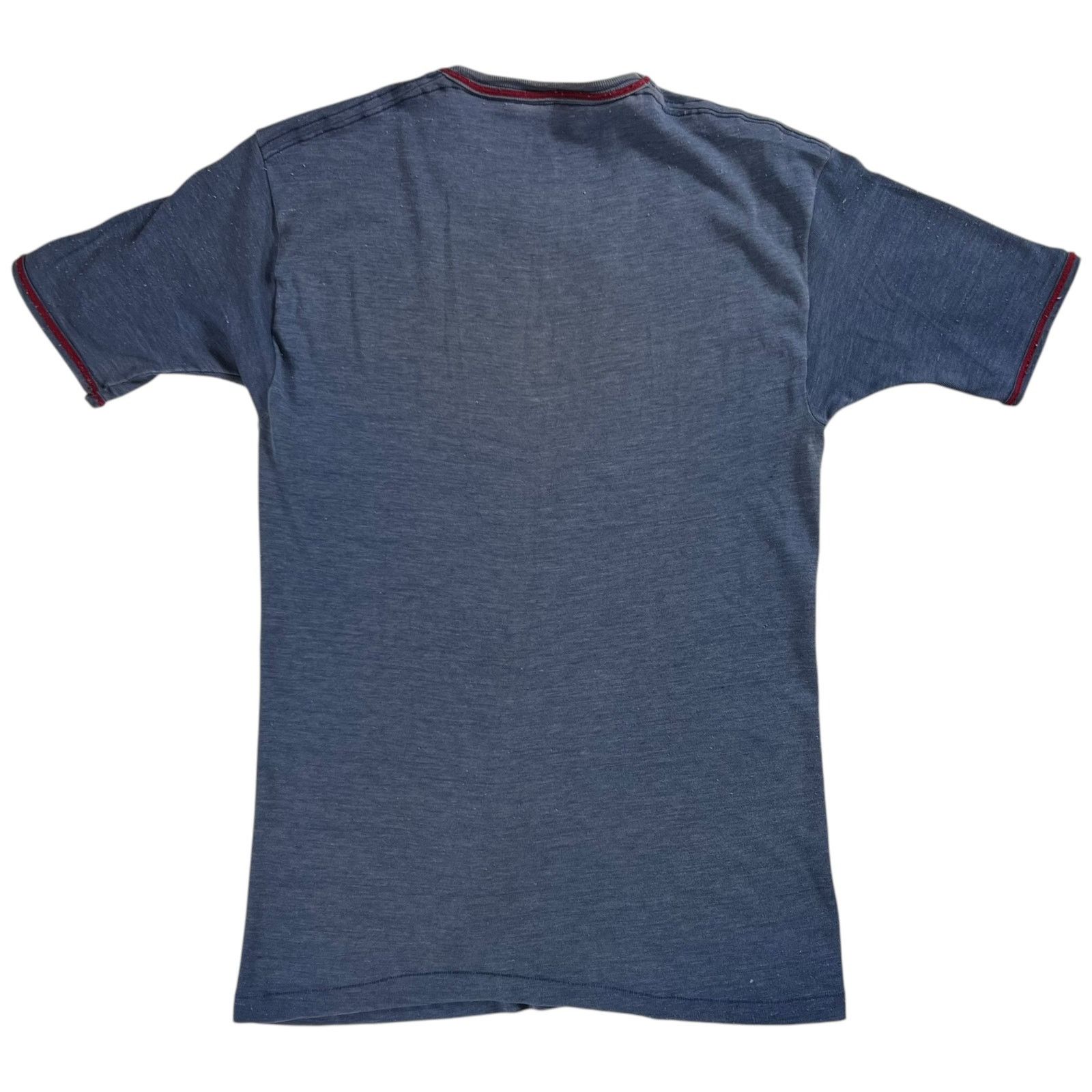 Vintage Vintage 1970s faded blue blank tee (M) Size US M / EU 48-50 / 2 - 7 Thumbnail