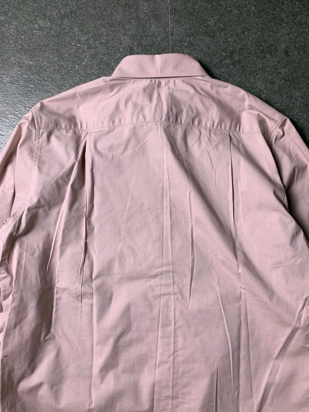 Yohji Yamamoto 2000s Ined Homme Single Pocket Harvard Shirt Size US L / EU 52-54 / 3 - 10 Thumbnail