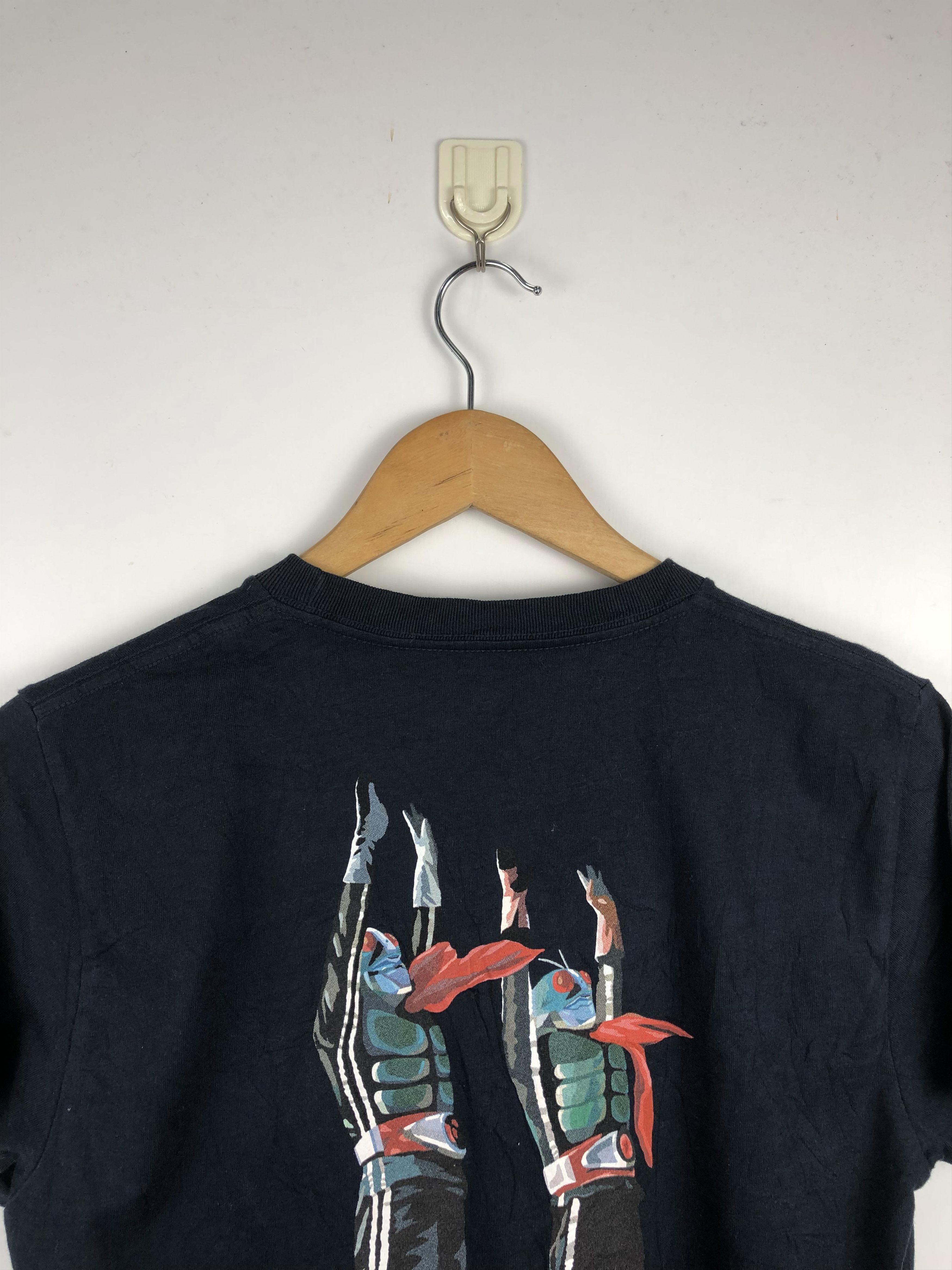 Vintage Vintage Japanese Brand Masked Rider V3 Tee TA0341 Size US S / EU 44-46 / 1 - 4 Thumbnail