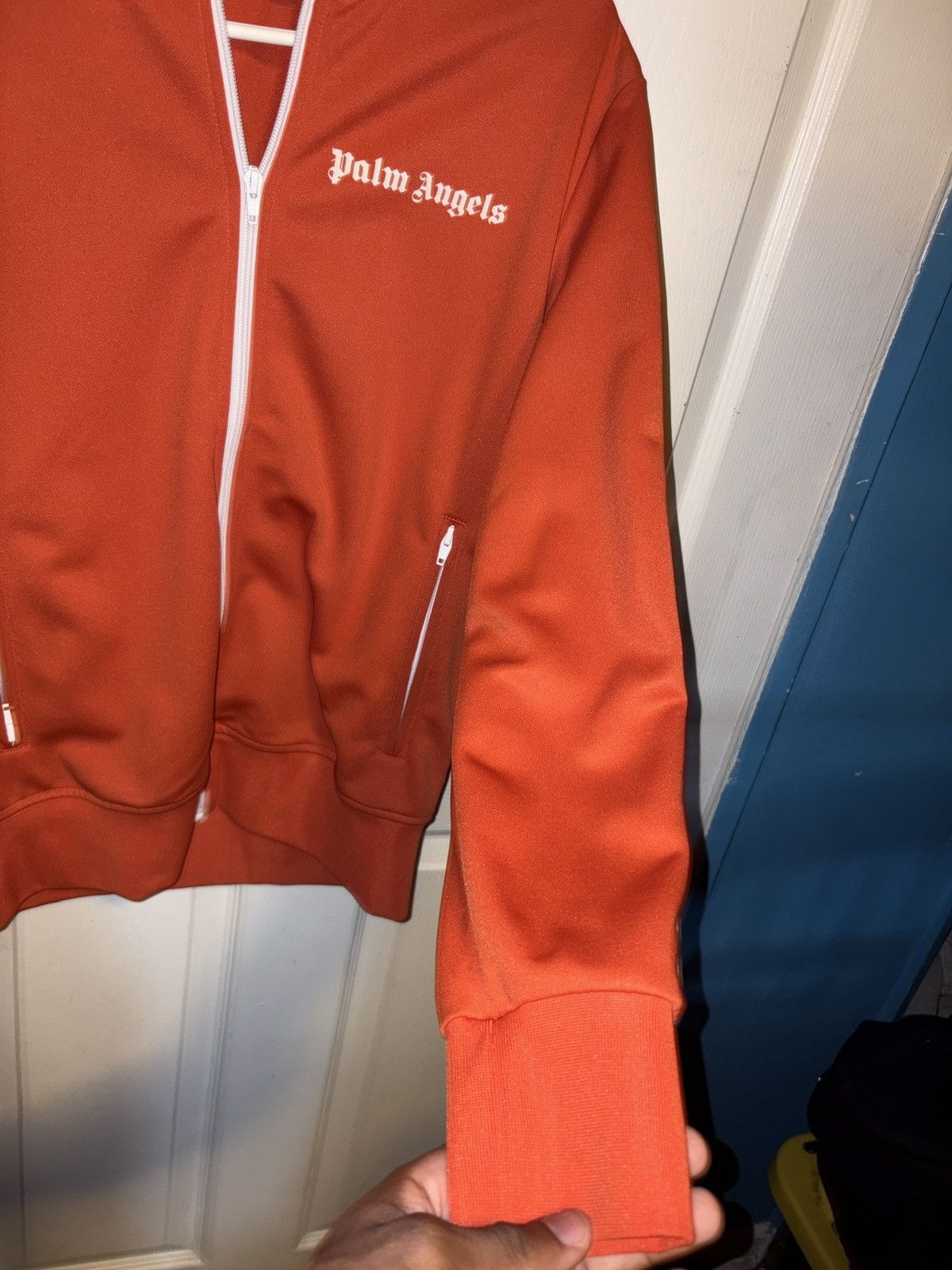 Palm Angels Palm Angels Classic Track Jacket 'Mock Orange' Size US M / EU 48-50 / 2 - 3 Thumbnail