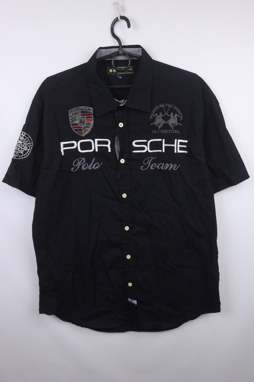 La Martina La Martina Porsche Polo Team Shirt Size US XL / EU 56 / 4 - 1 Thumbnail
