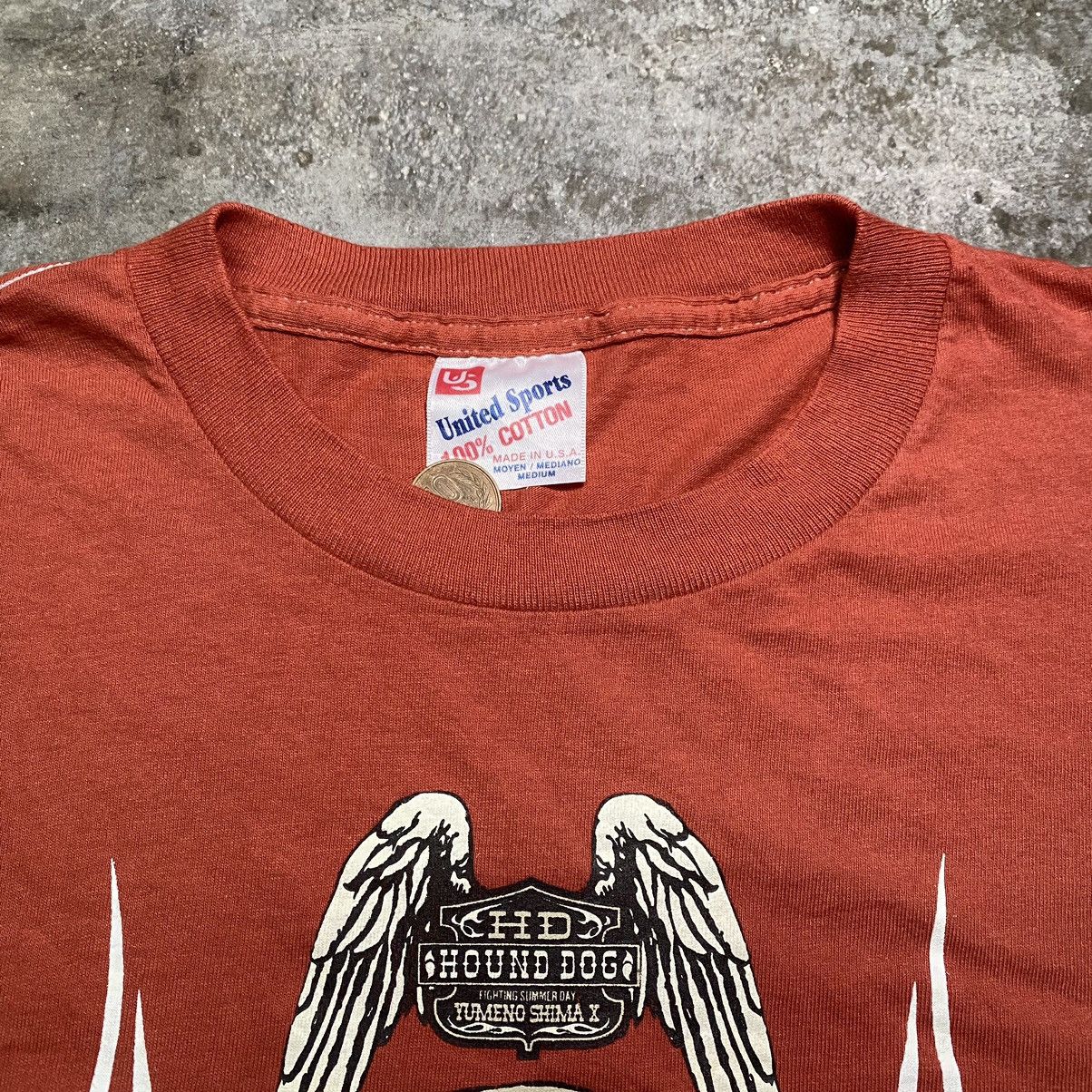 Band Tees × Vintage VINTAGE 90s HOUND DOG JAPANESE ROCK BAND T SHIRT Size US M / EU 48-50 / 2 - 2 Thumbnail