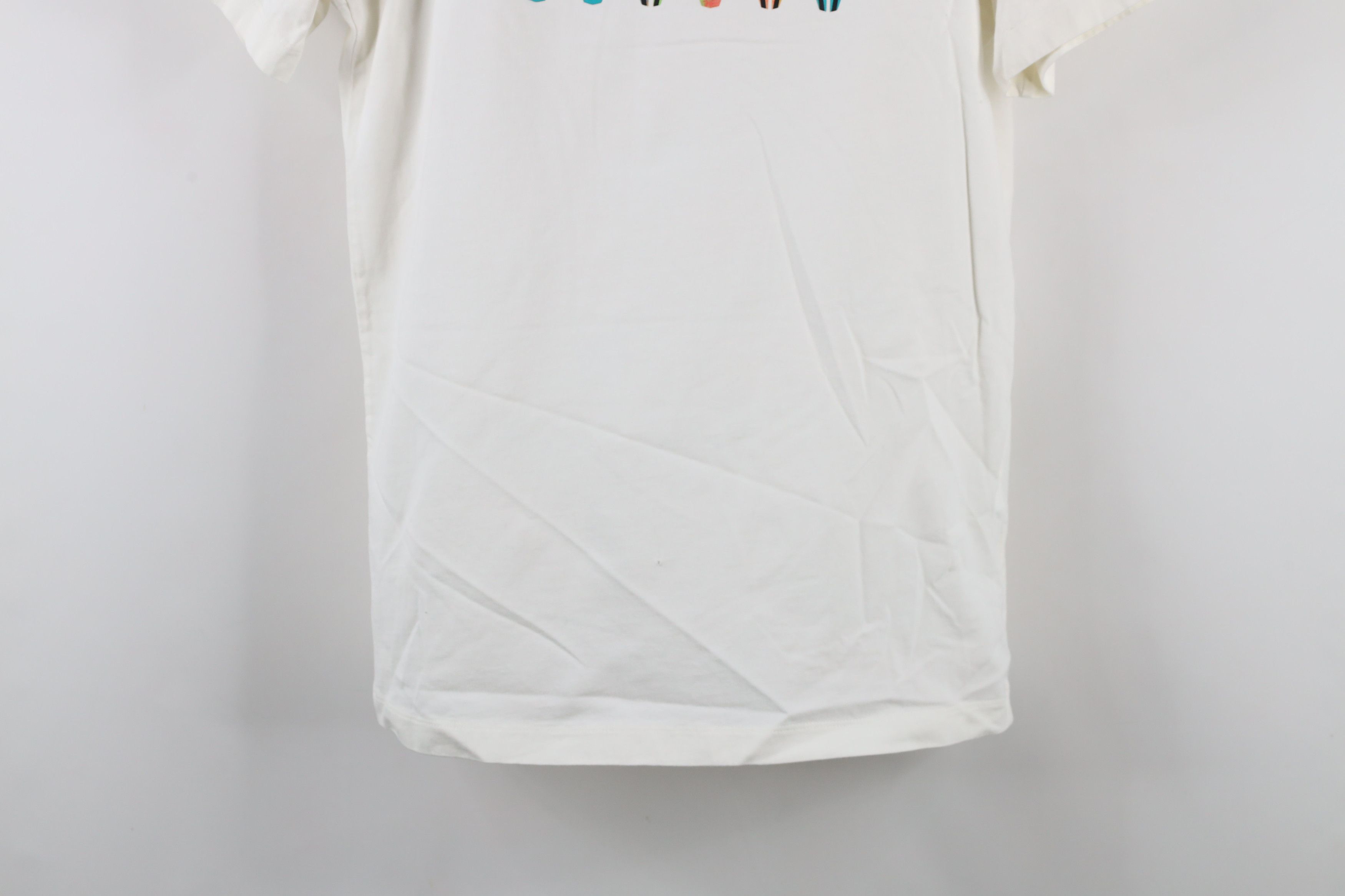 Nike × Vintage Nike Air Jordan Wordmark Short Sleeve T-Shirt White Cotton Size US S / EU 44-46 / 1 - 3 Thumbnail