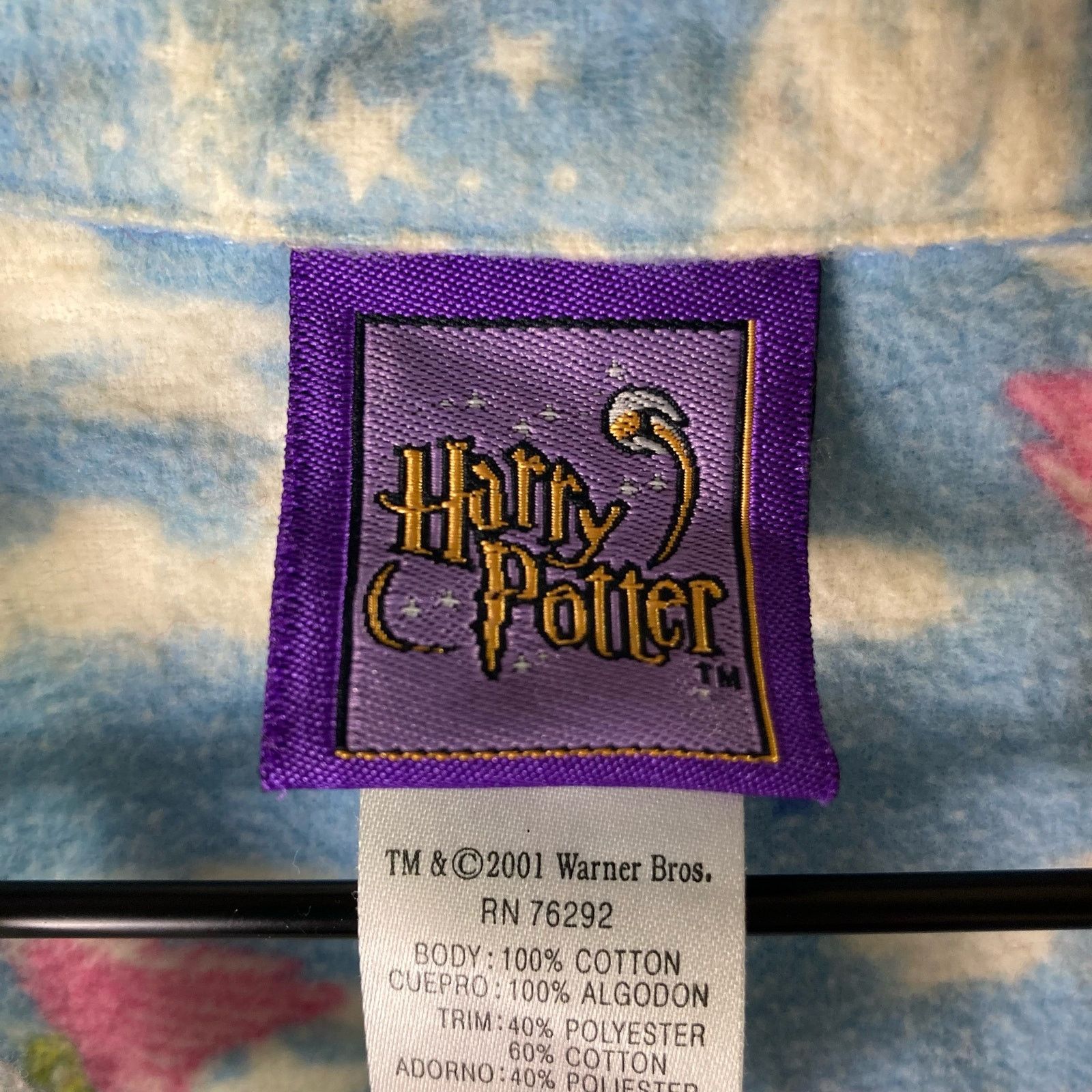 Vintage Harry Potter Vintage Pajama Shirt 2001 Womens Size Small Size S / US 4 / IT 40 - 2 Thumbnail