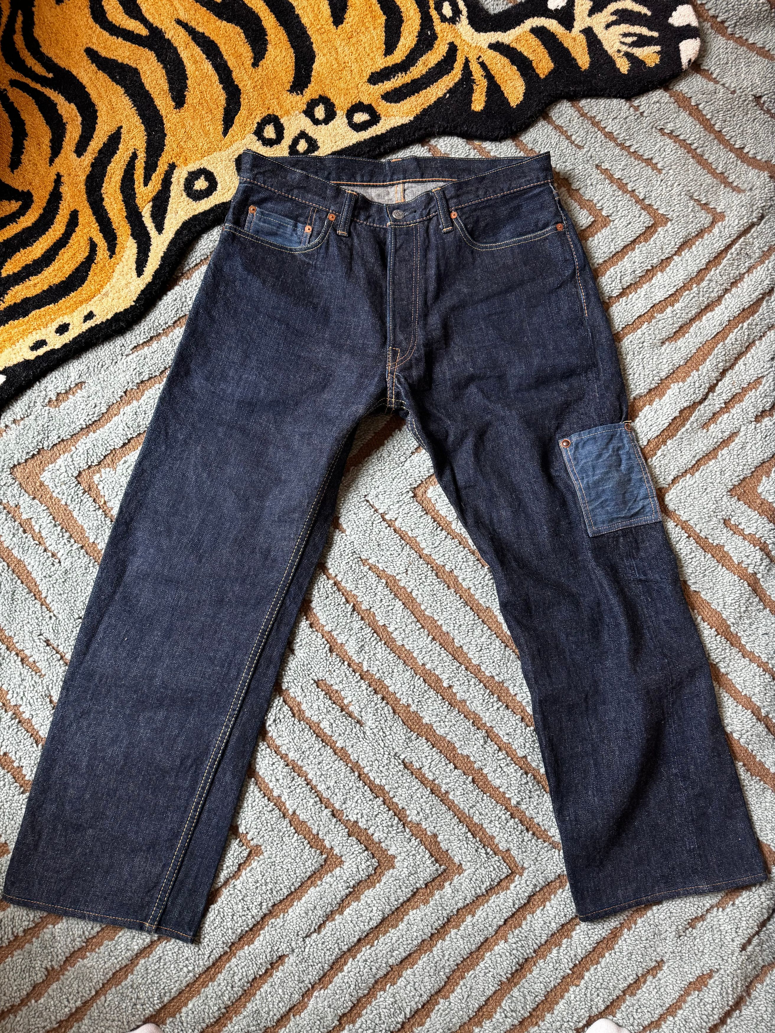 Pure Blue Japan Pure Blue Japan x Lightning Limited Jeans, Size 36 Size US 36 / EU 52 - 1 Thumbnail