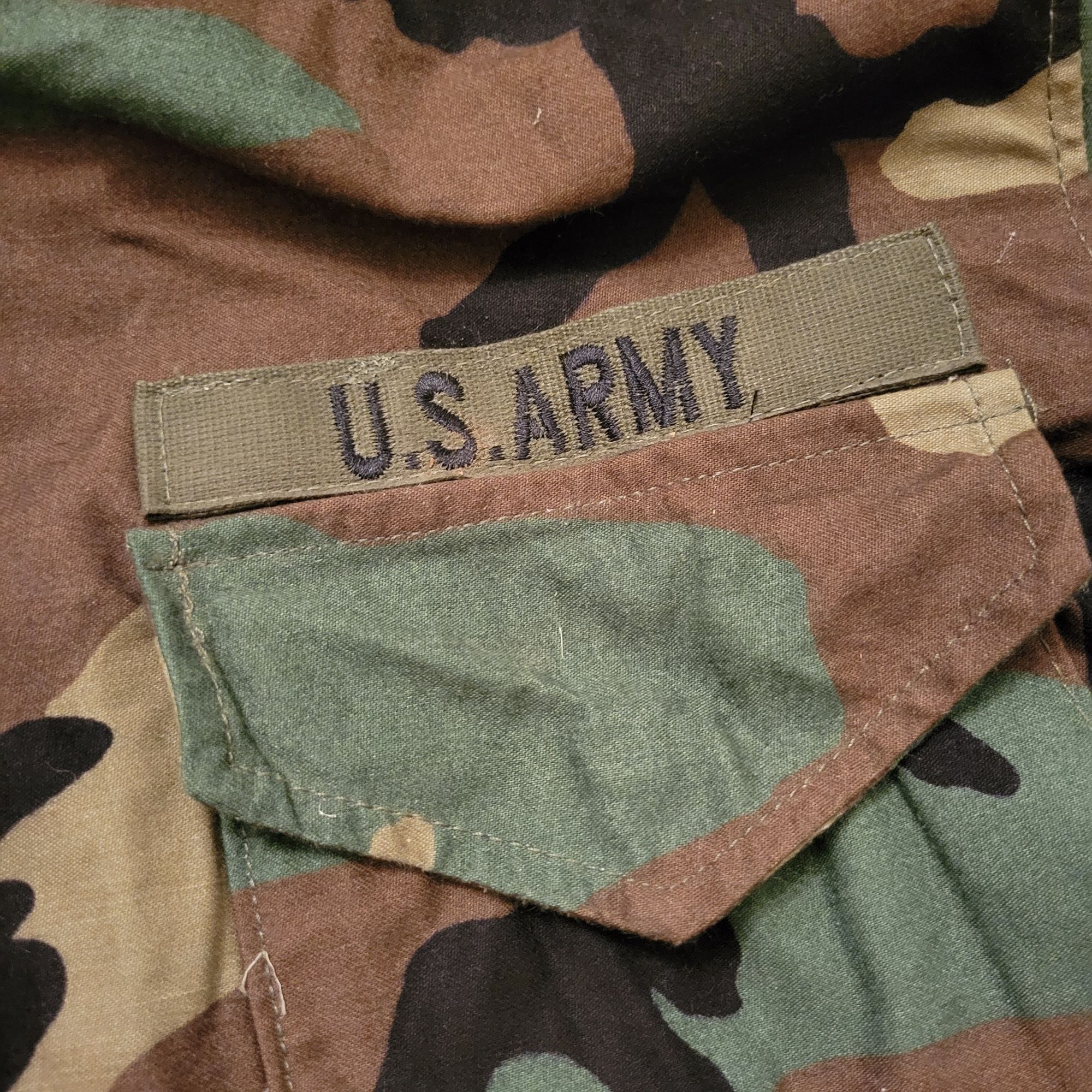 Other Vintage US Army Woodland Camouflage Field Jacket Medium Shor Size US M / EU 48-50 / 2 - 6 Thumbnail