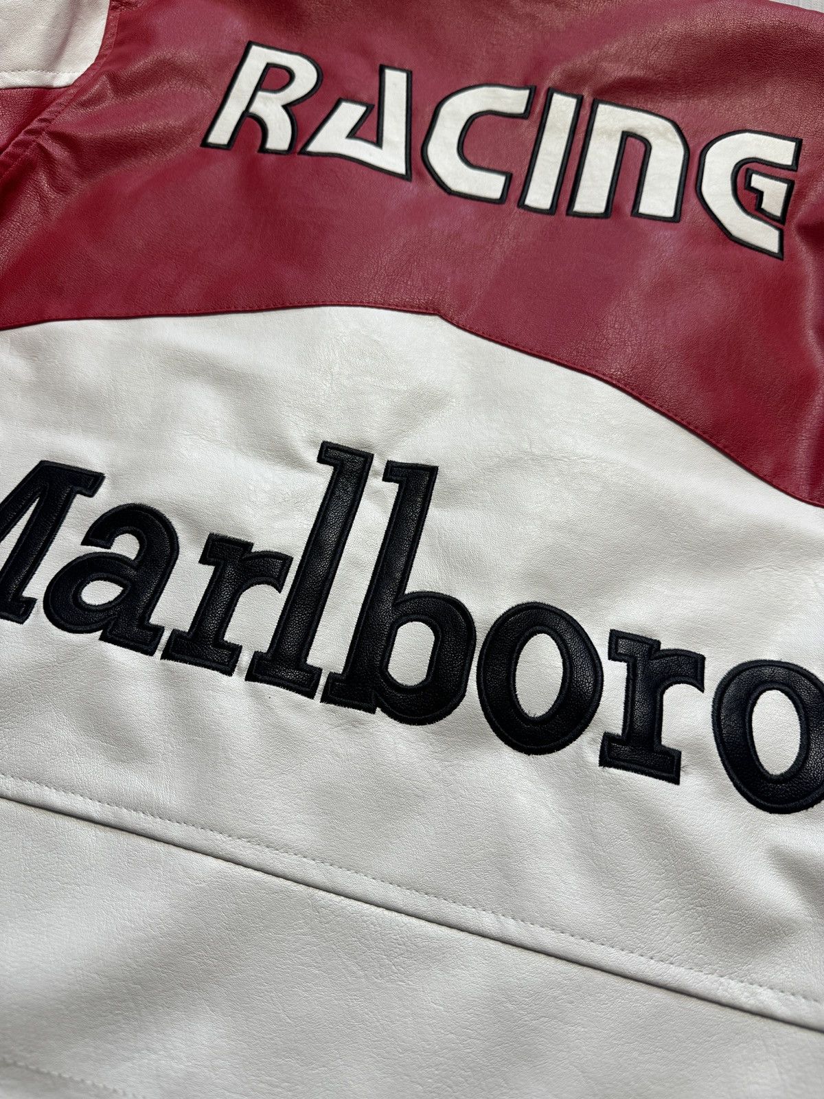 Other Marlboro big logo leather jacket Alpinestars vintage design Size US XL / EU 56 / 4 - 5 Thumbnail