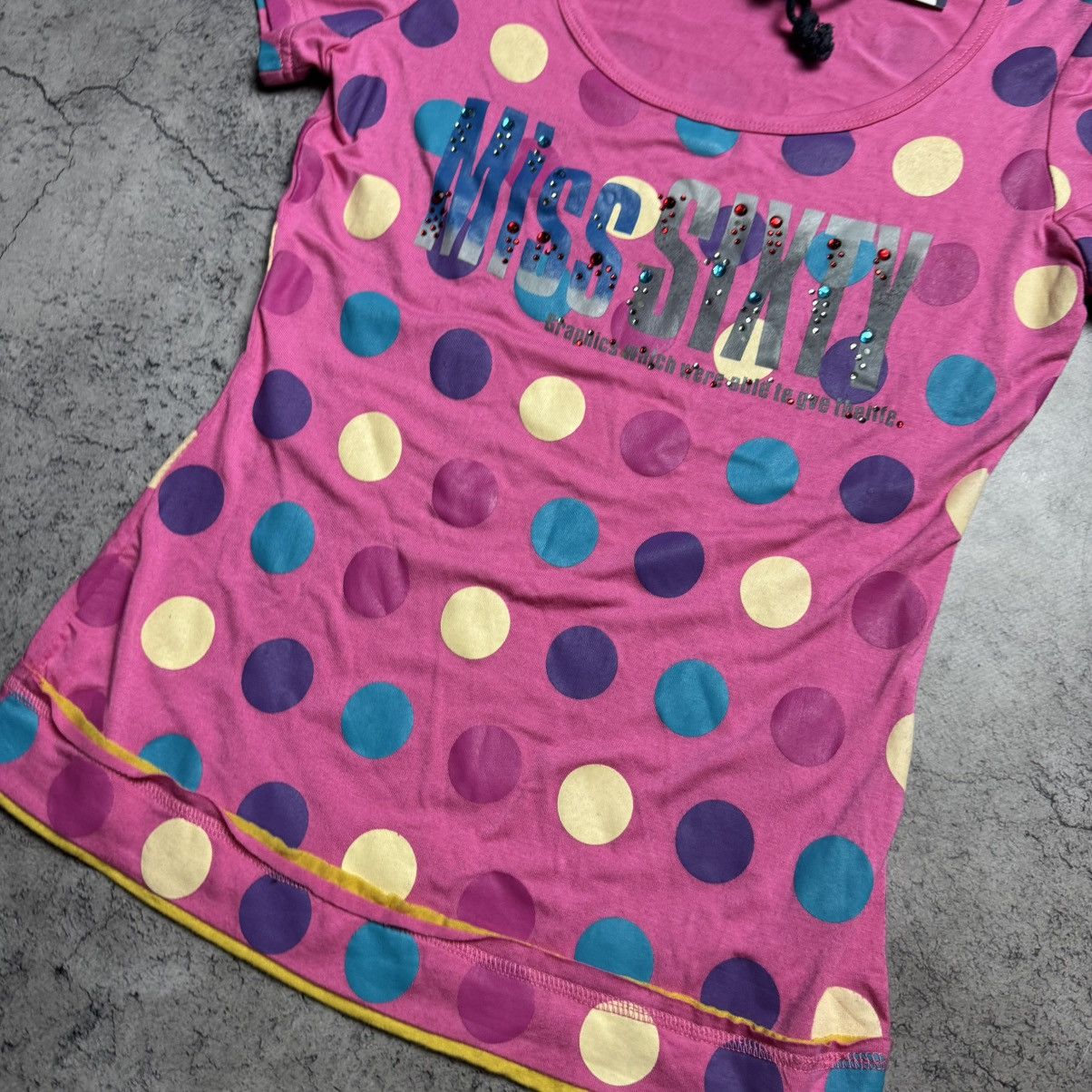 Miss Sixty NEW Miss Sixty Vintage T-Shirt Size M / US 6-8 / IT 42-44 - 3 Thumbnail
