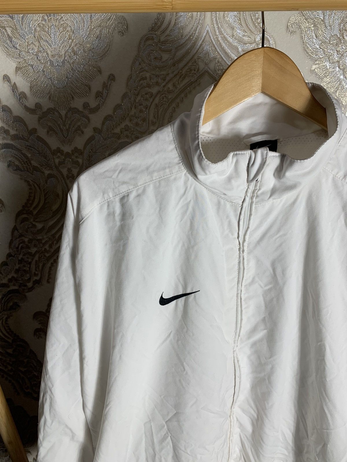 Nike VINTAGE NIKE RETRO LIGHT JACKET SWOOSH DRILL USA Y/K 90s SK8 Size US XXL / EU 58 / 5 - 2 Thumbnail