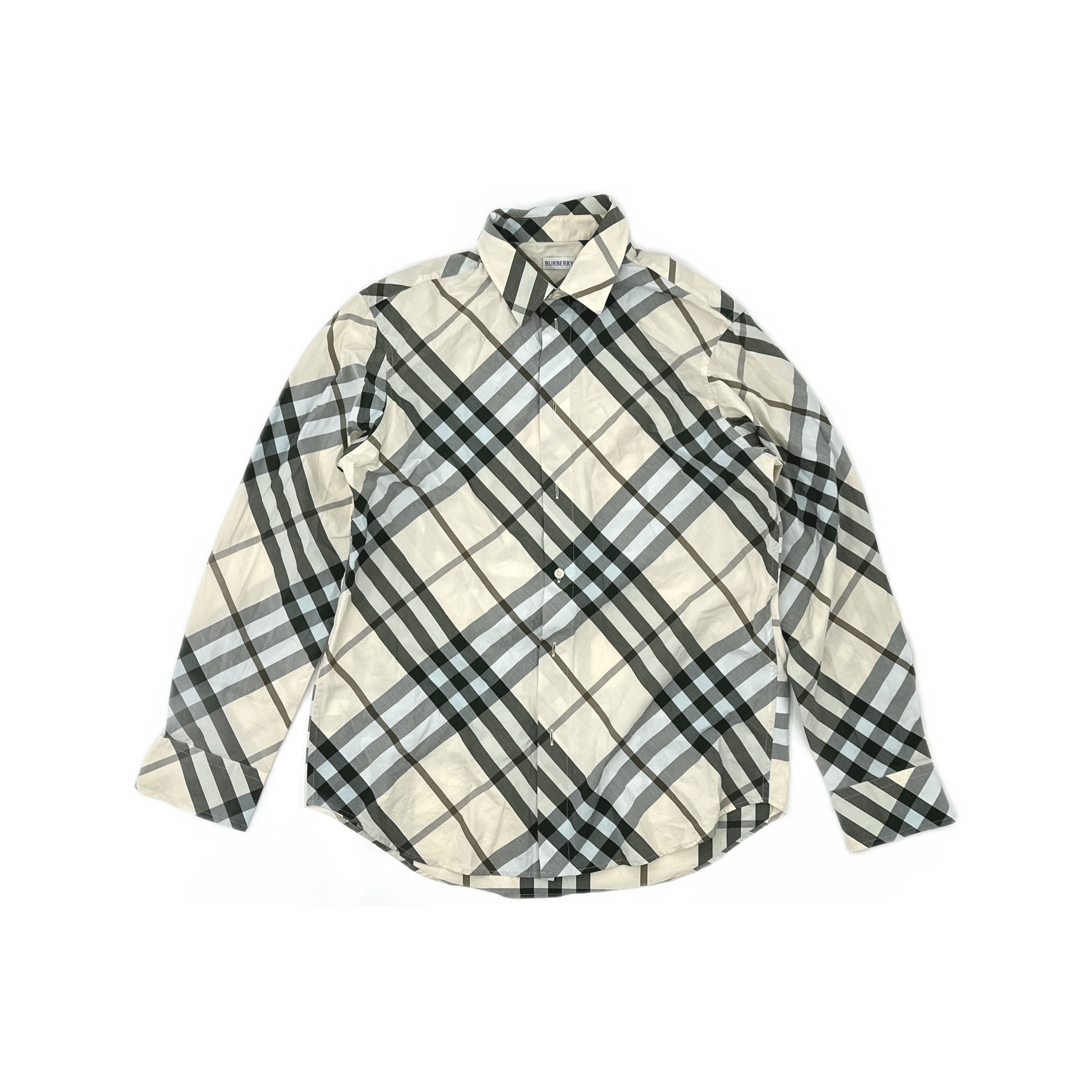 Burberry Burberry Check Print Button Up Shirt Size M Size US M / EU 48-50 / 2 - 1 Thumbnail