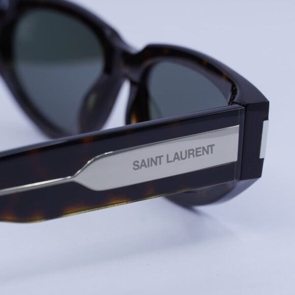 Saint Laurent Paris 🕶️ New Saint Laurent SL618 002 Sunglasses - Dark Havana Size ONE SIZE - 5 Thumbnail