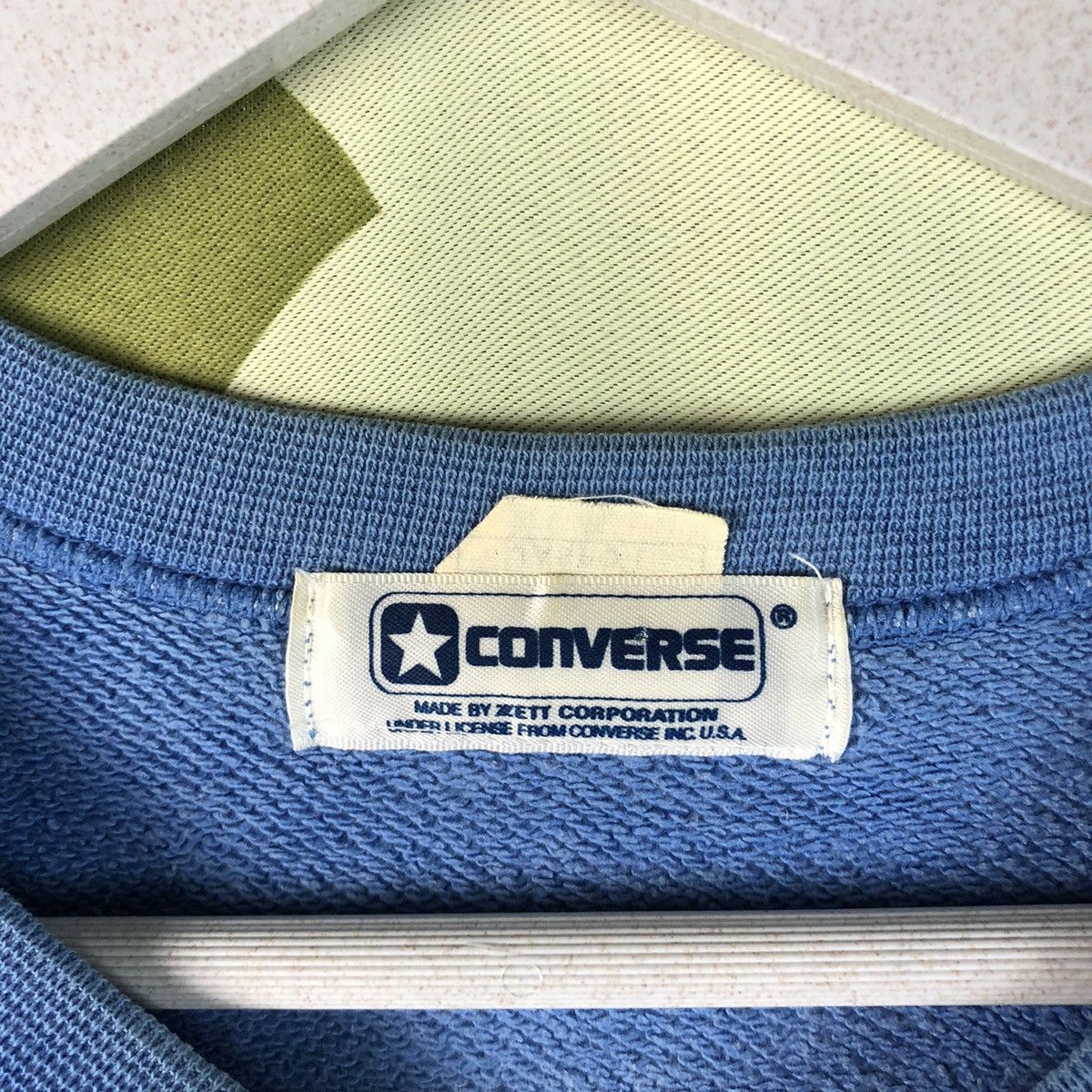 Converse × Vintage Converse vintage Blue Sweatshirt #7445 Size US M / EU 48-50 / 2 - 8 Thumbnail