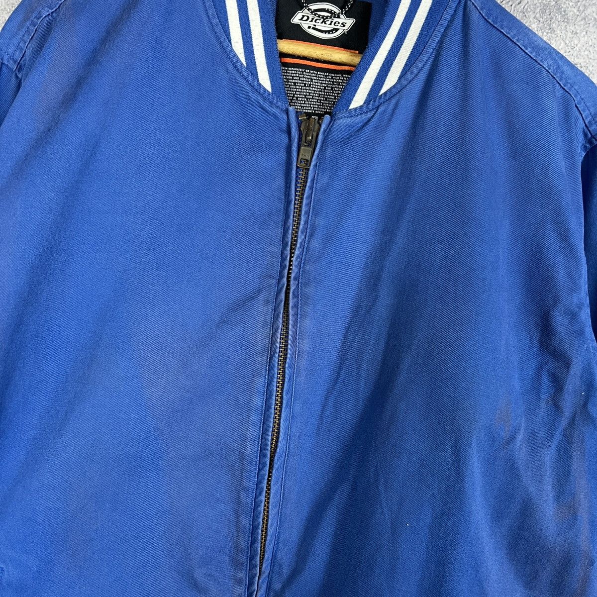 Dickies Dickies Bomber Jacket Men's Size XL Blue Long Sleeve Size US XL / EU 56 / 4 - 8 Thumbnail