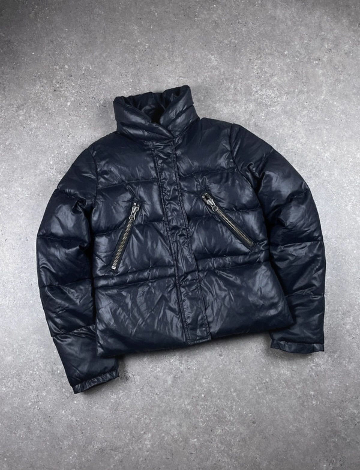 Alexander McQueen Vintage 00s Alexander McQueen Down Puffer Cropped Jacket Size M / US 6-8 / IT 42-44 - 1 Thumbnail