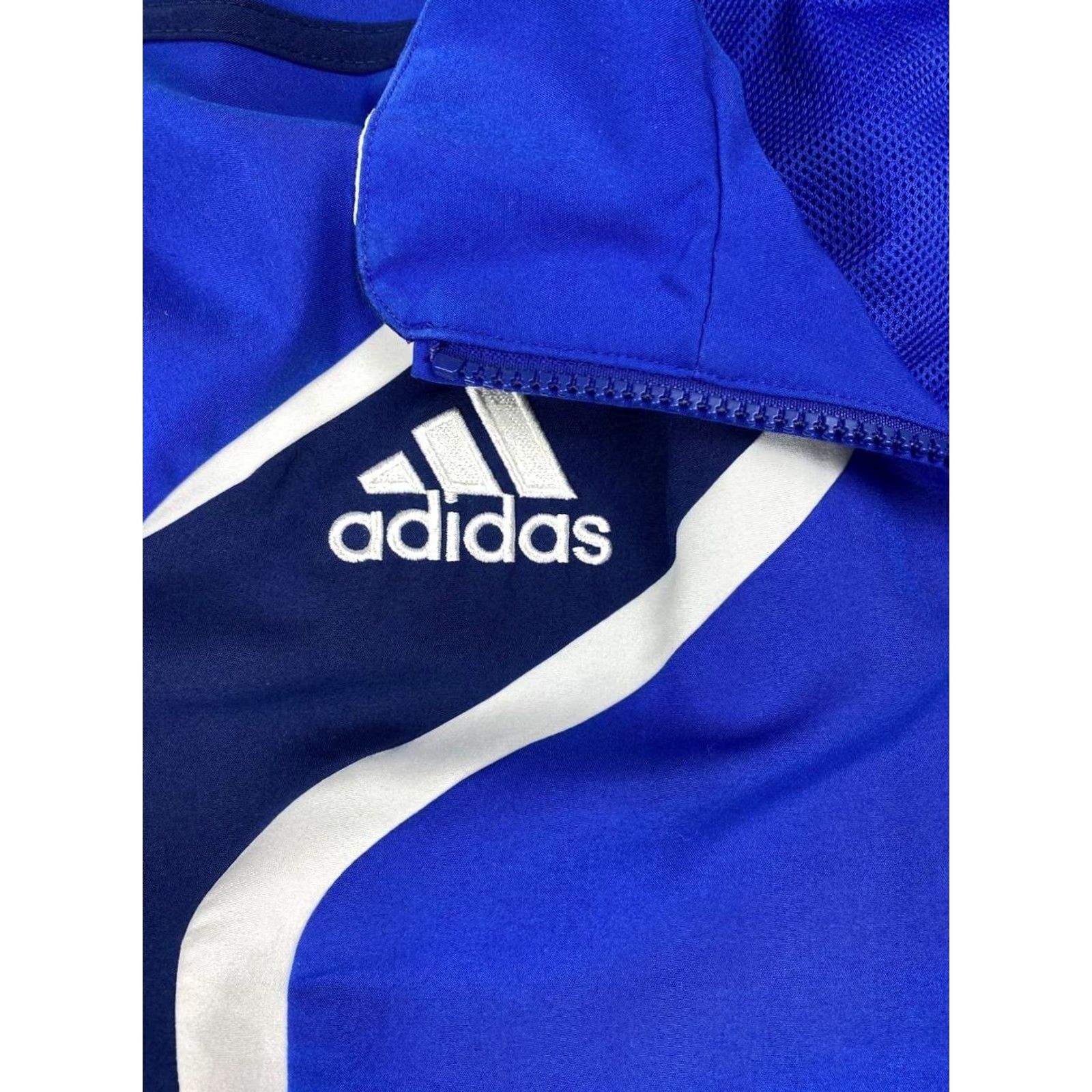 Adidas VINTAGE adidas Dynamo Kyiv Tracksuit Jacket And Pants Men Size M Blue Size 40R - 5 Thumbnail