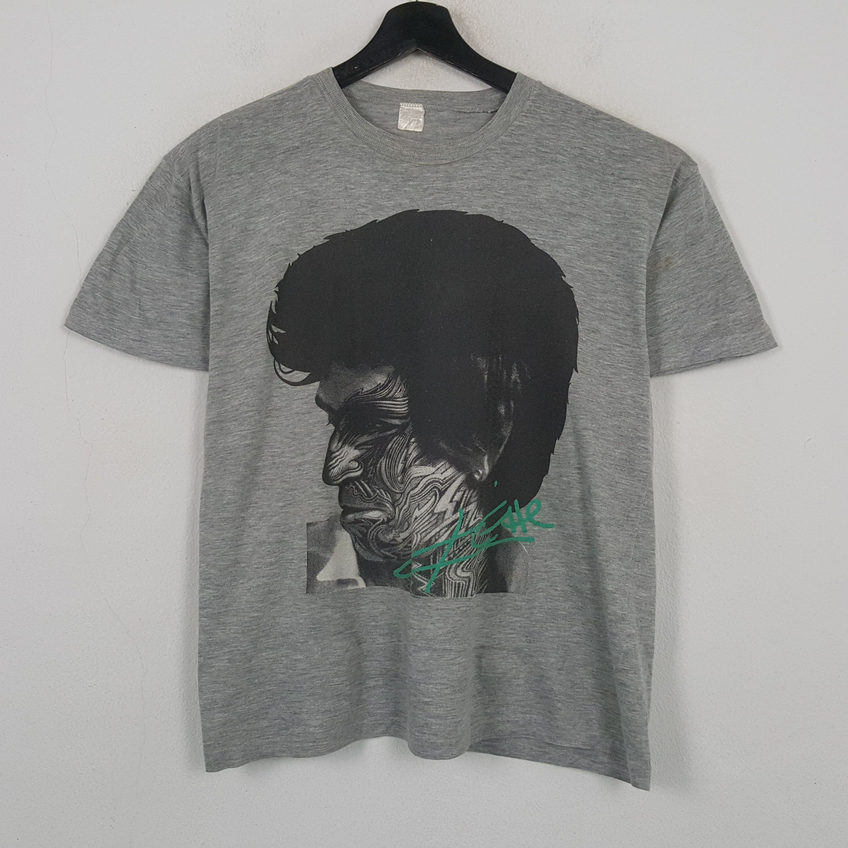 Vintage Keith Richards Tshirt RR5 Size US L / EU 52-54 / 3 - 1 Thumbnail