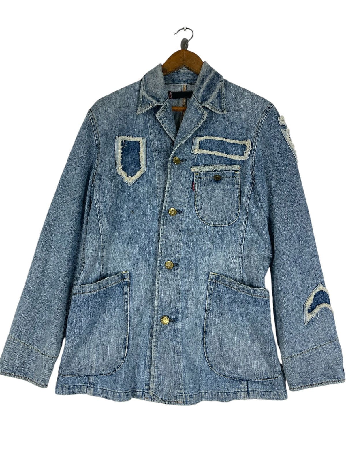 Levi's × Levi's Vintage Clothing × Vintage LEVIS BLACK TAG DENIM JACKET Size US M / EU 48-50 / 2 - 2 Thumbnail