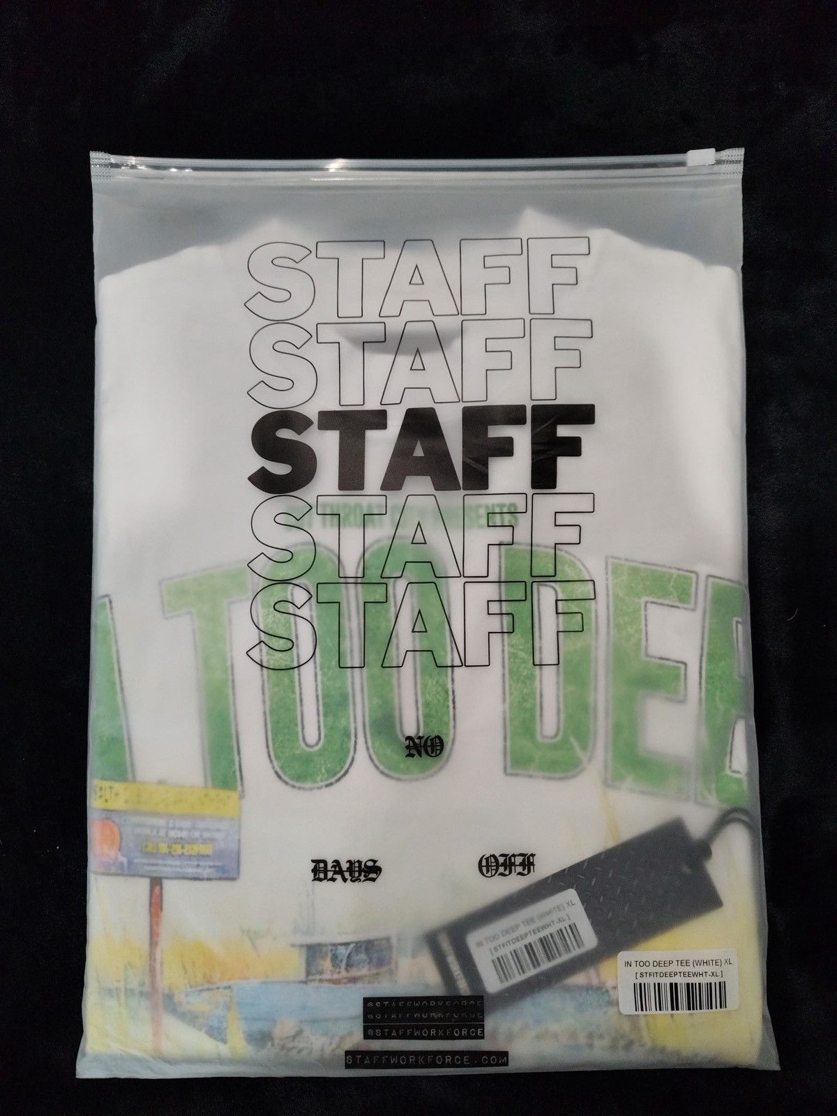 Staff Workforce In Too Deep shirt XL